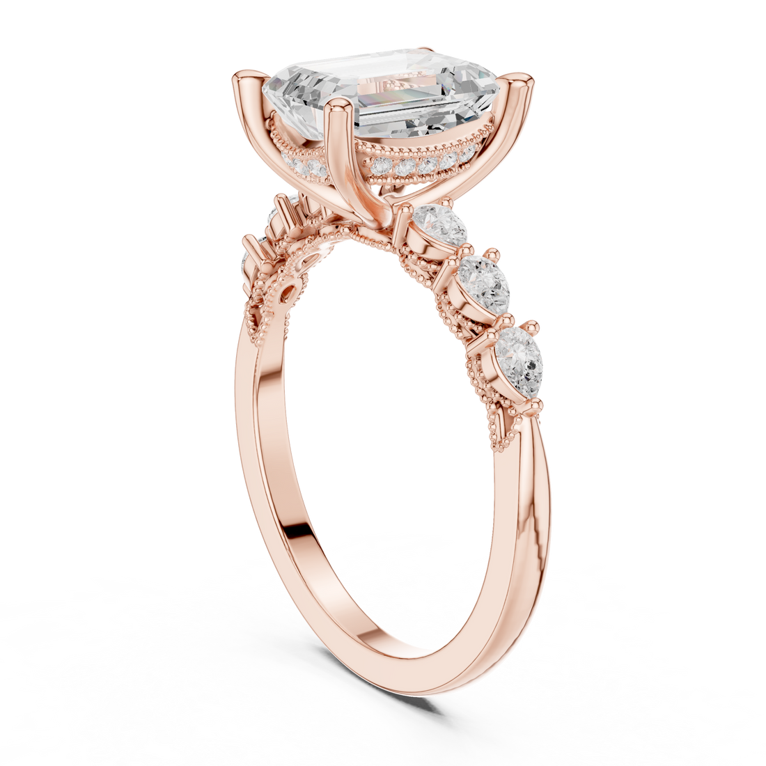 Sparkling Drop Diamond Necklace for luxury look