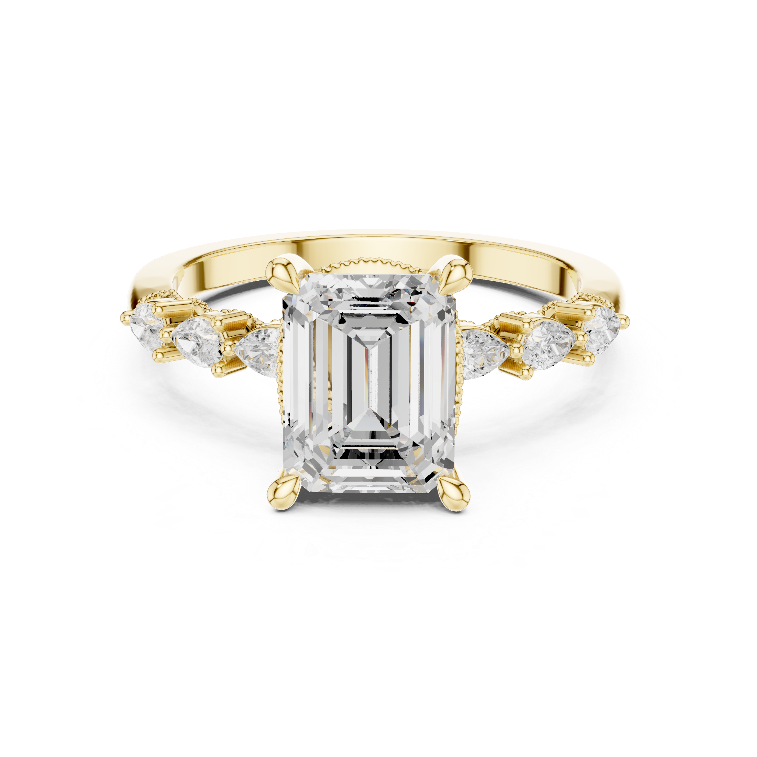 Stylish Stackable Design  with premium high-quality finish and shine