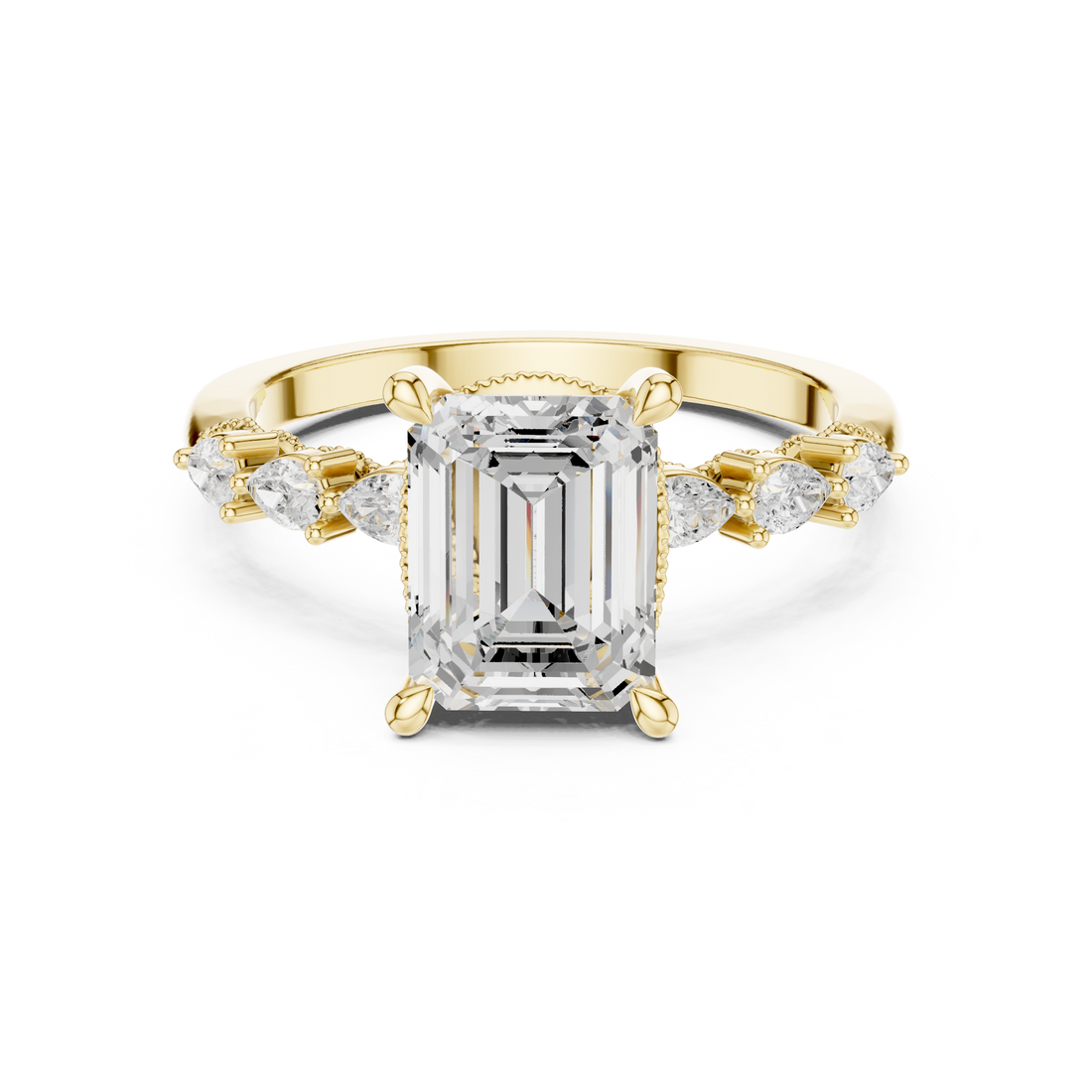 Stylish Stackable Design  with premium high-quality finish and shine