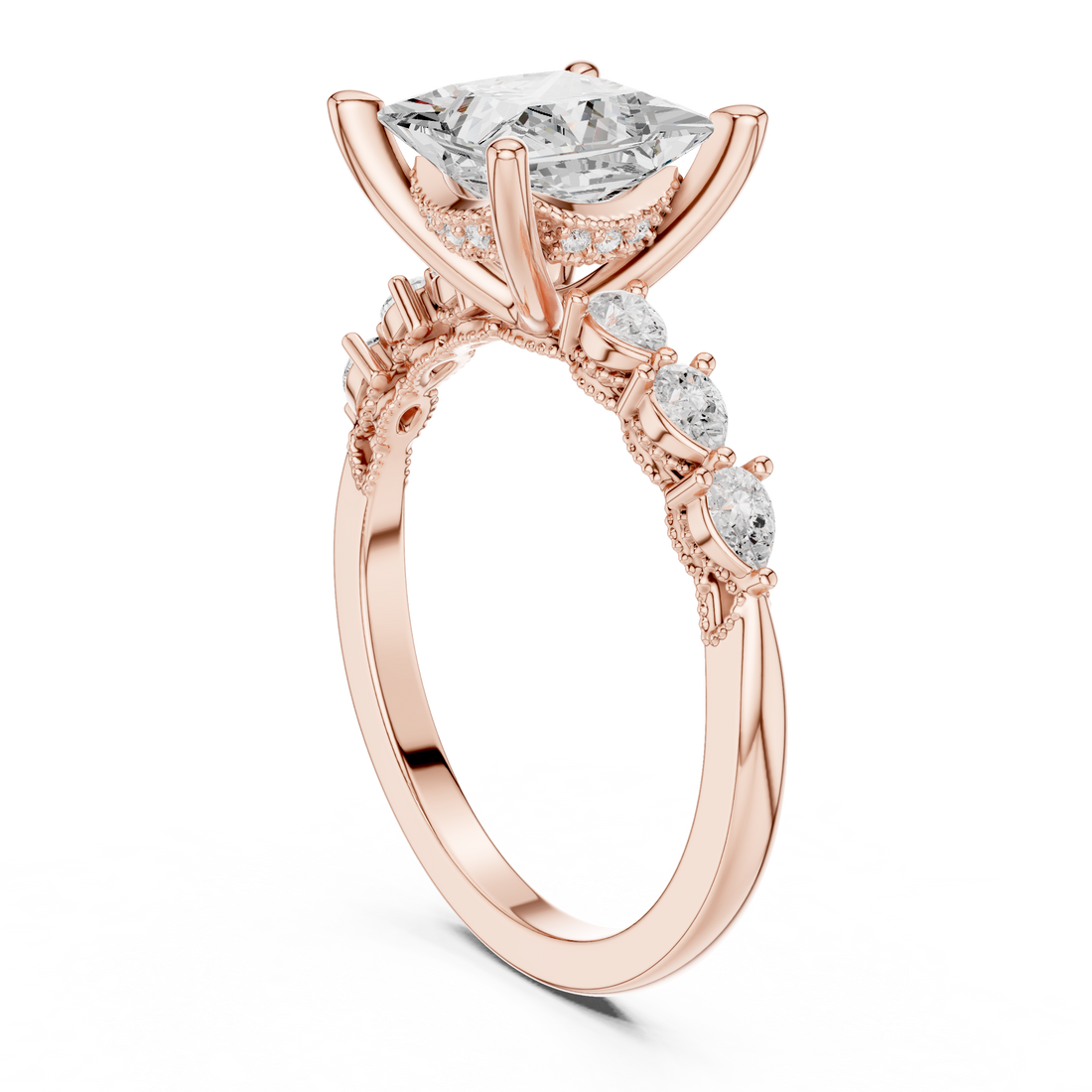 Sparkling Drop Diamond Necklace for luxury look