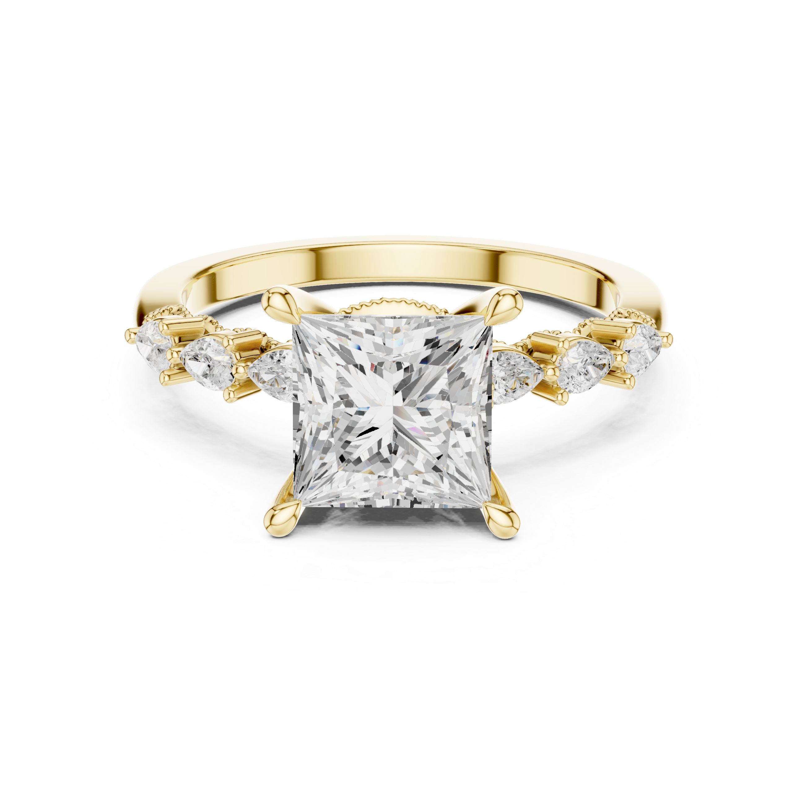 Stylish Stackable Design  with premium high-quality finish and shine