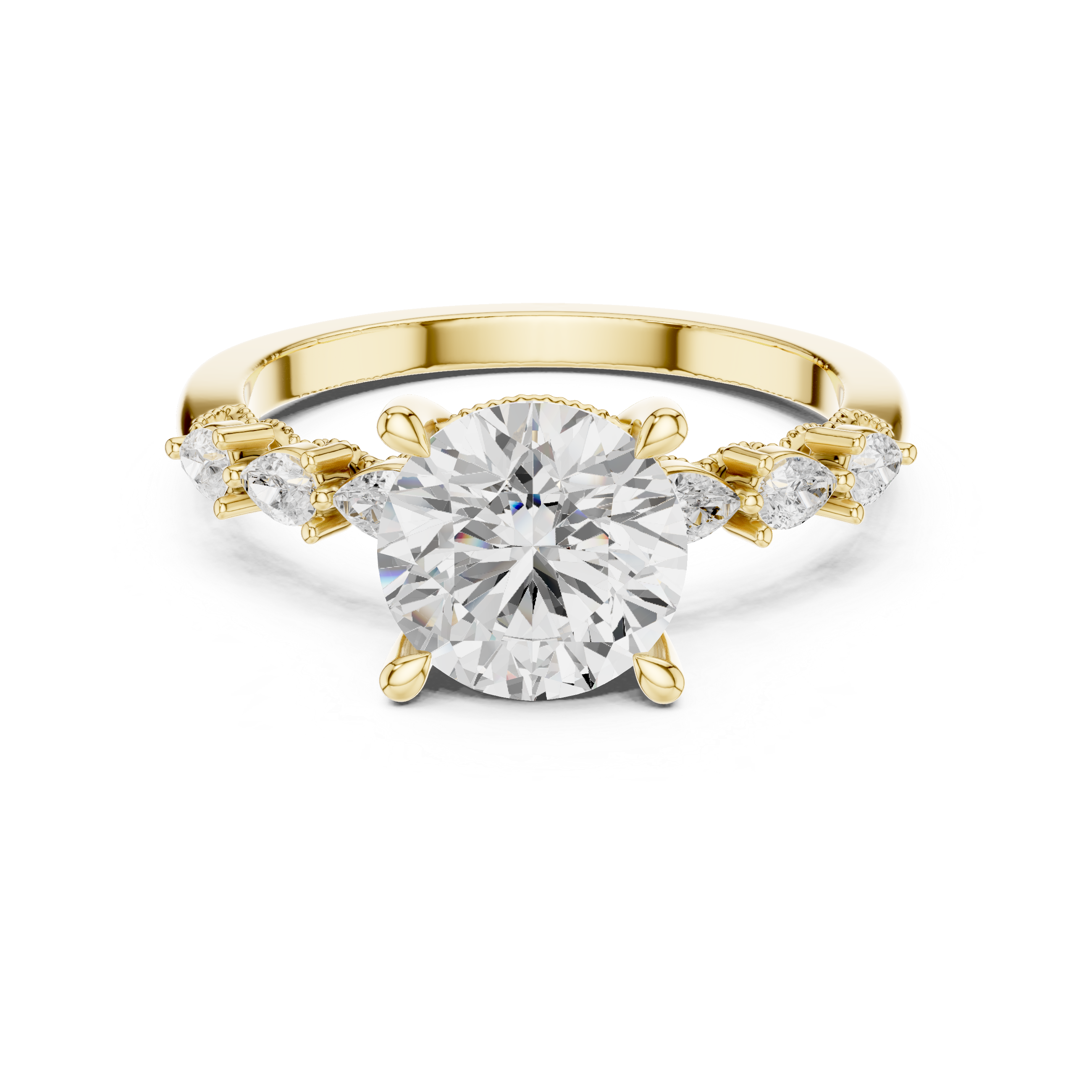 Stylish Stackable Design  with premium high-quality finish and shine
