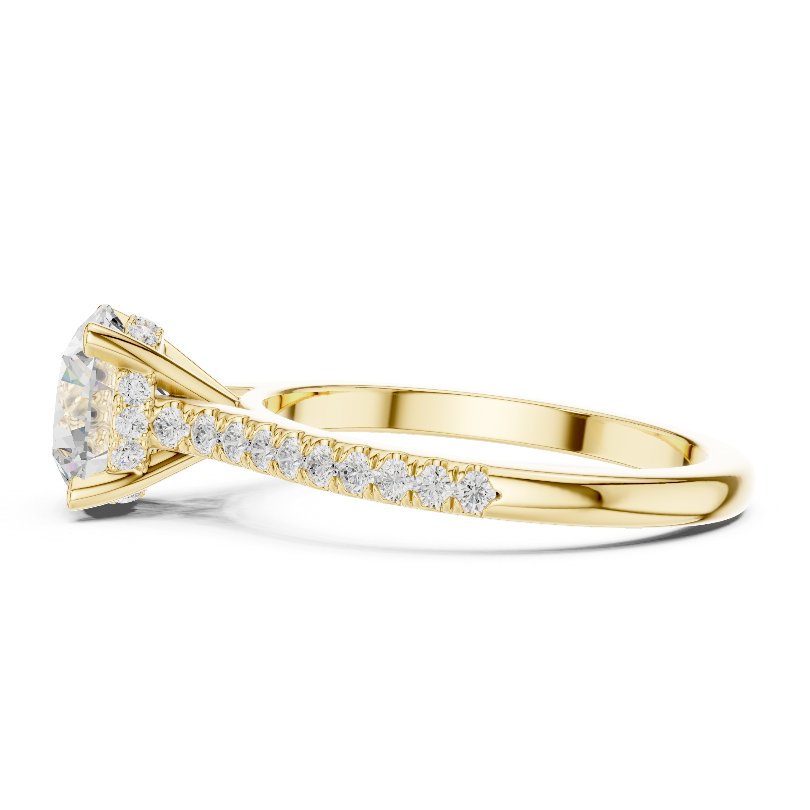 Elegant Diamond Daily Wear  masterpiece showing superior quality