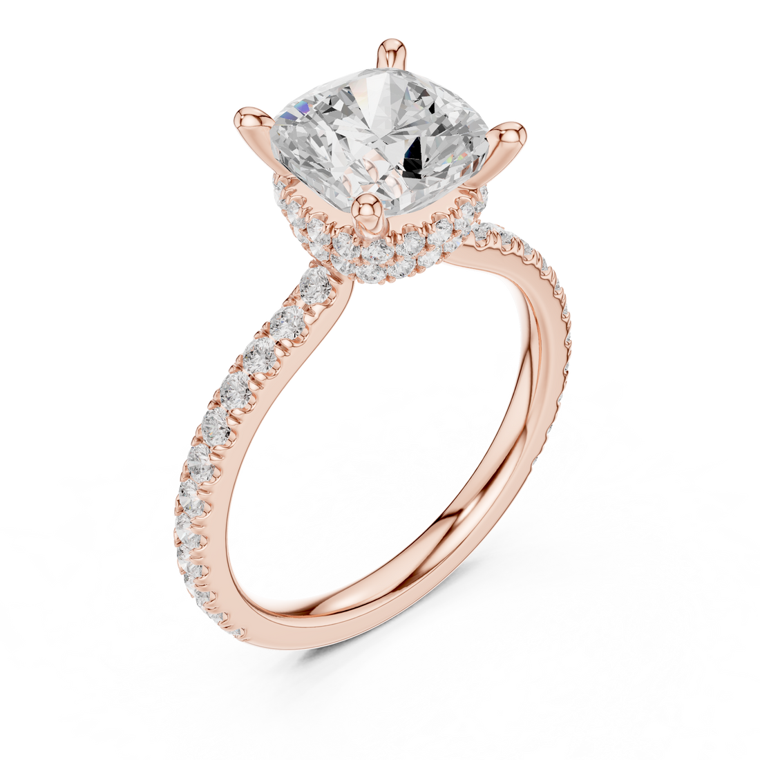 Sparkling CZ Diamond Necklace with high shine