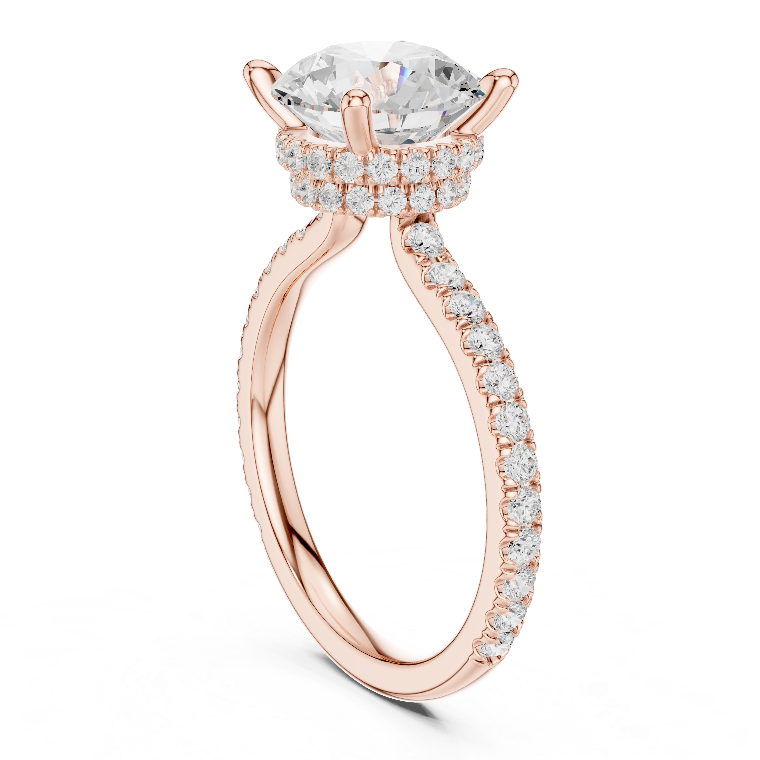 Elegant Diamond Daily Wear  masterpiece showing superior quality