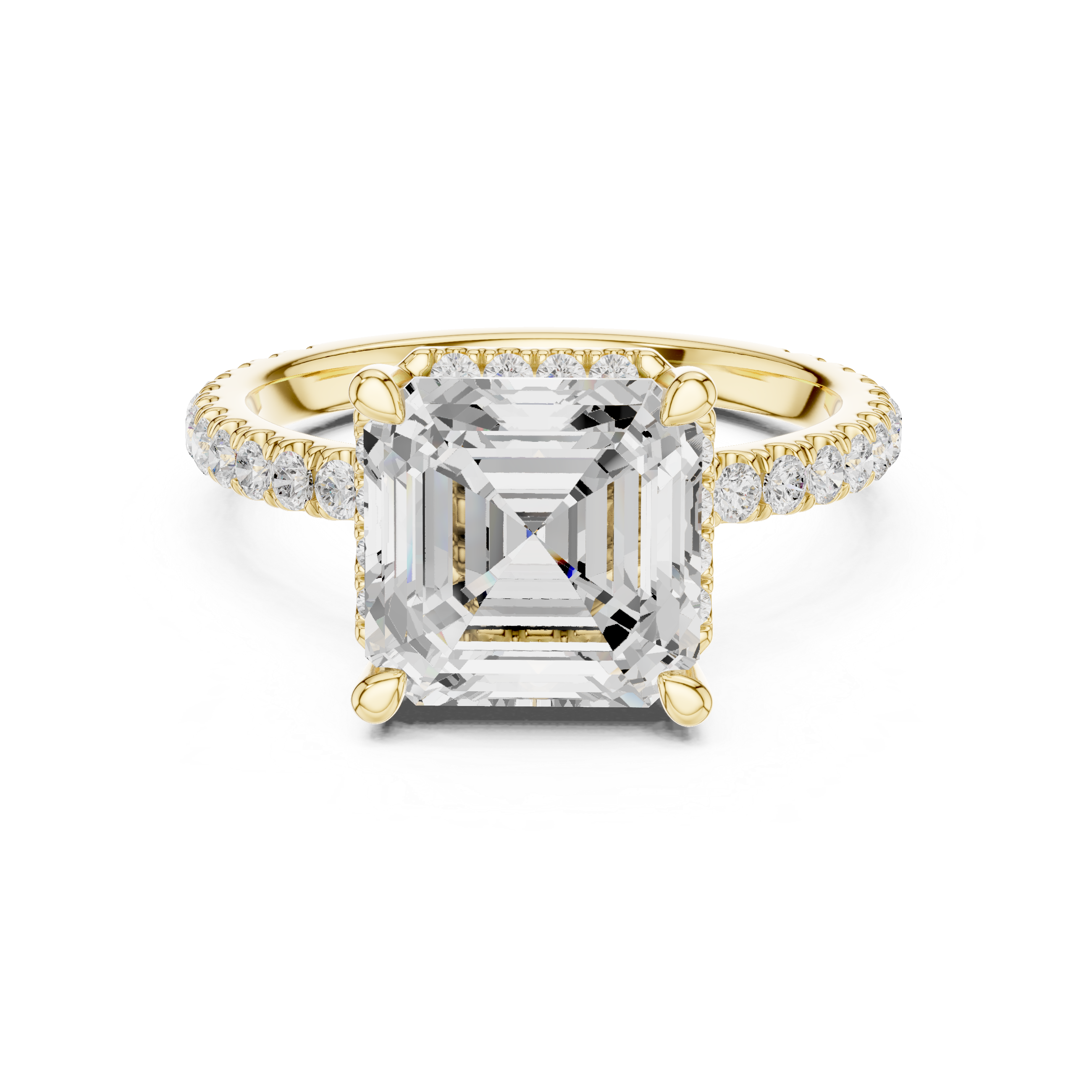 Elegant  accent diamond design