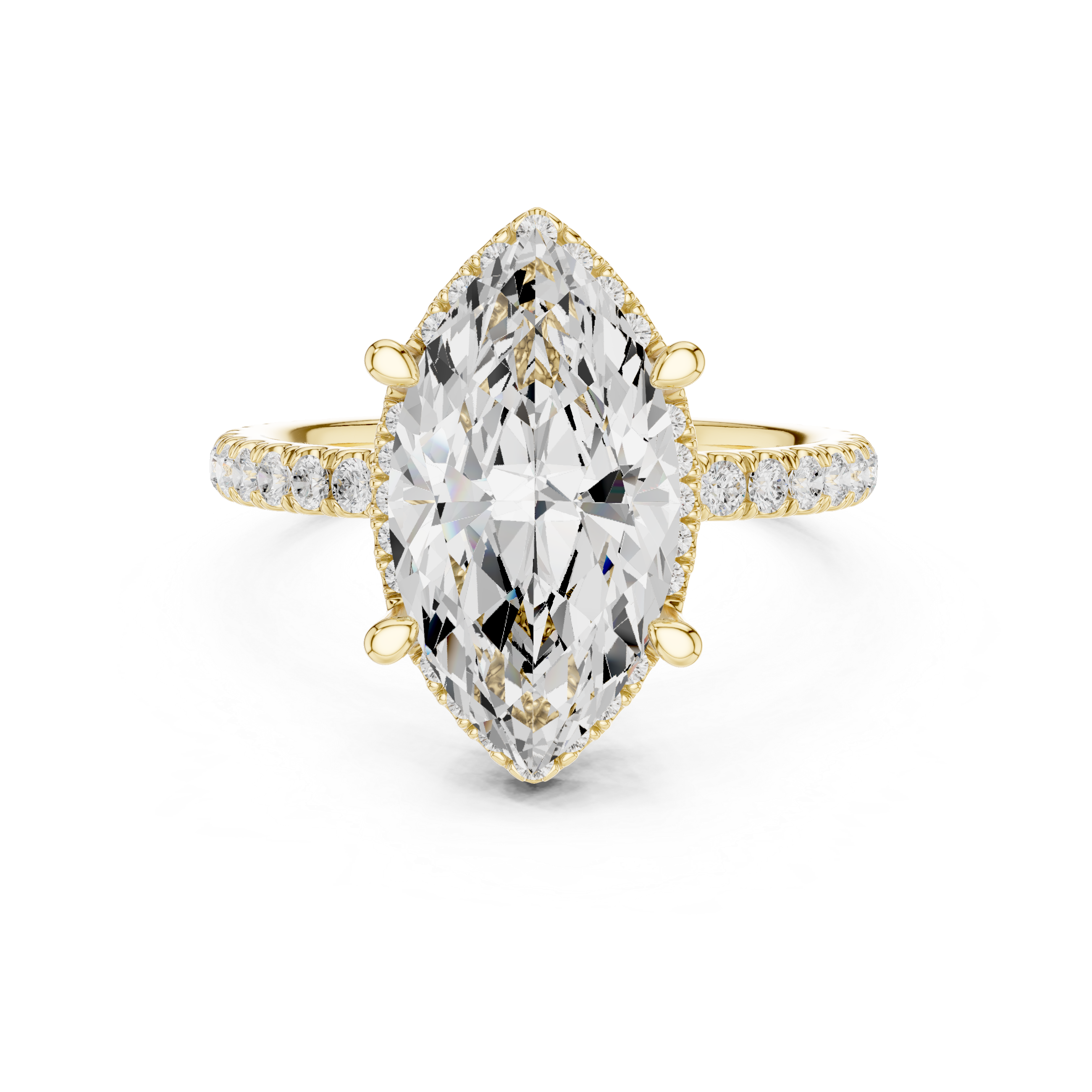 Elegant  accent diamond design