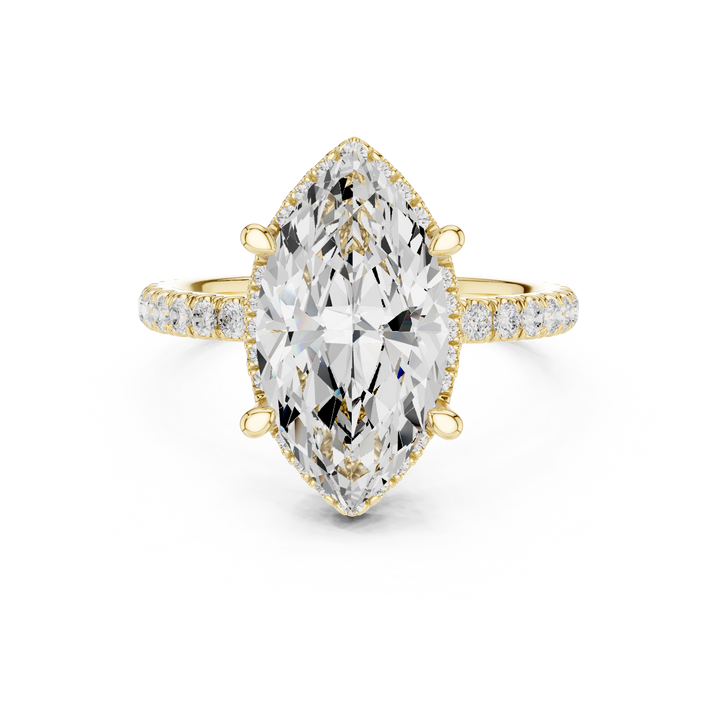 Elegant  accent diamond design