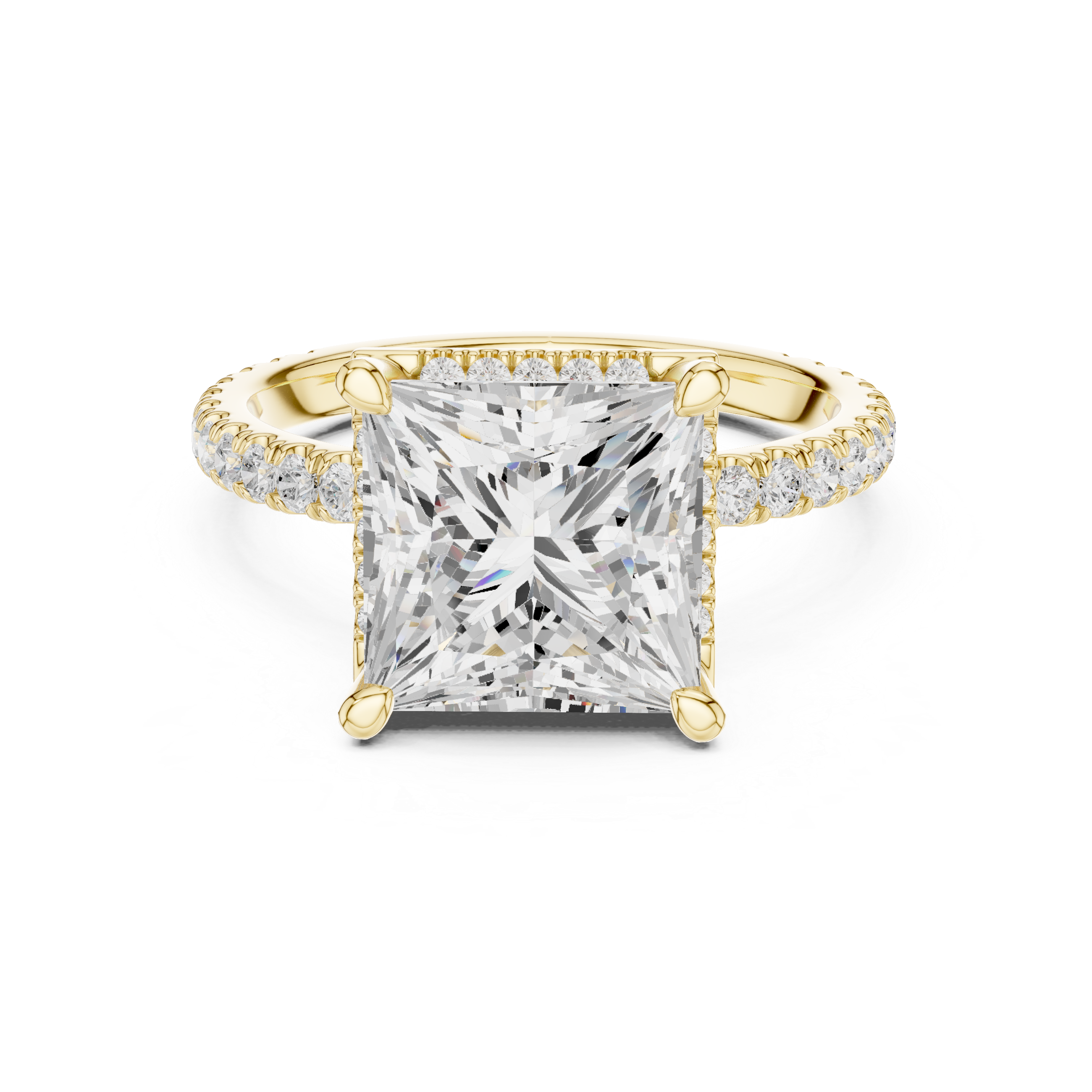 Elegant  accent diamond design