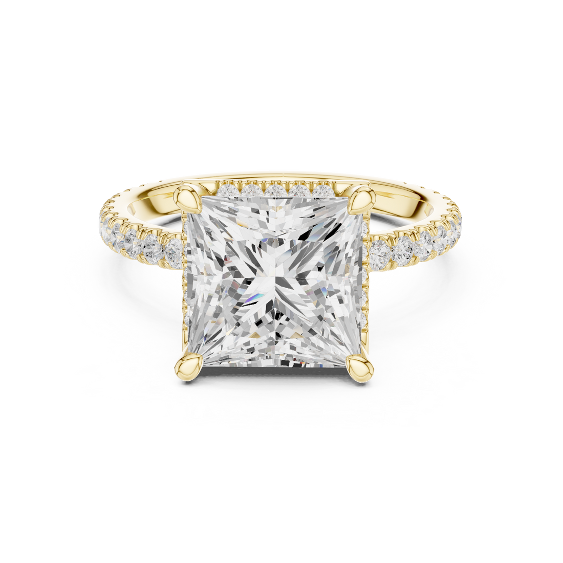 Elegant  accent diamond design