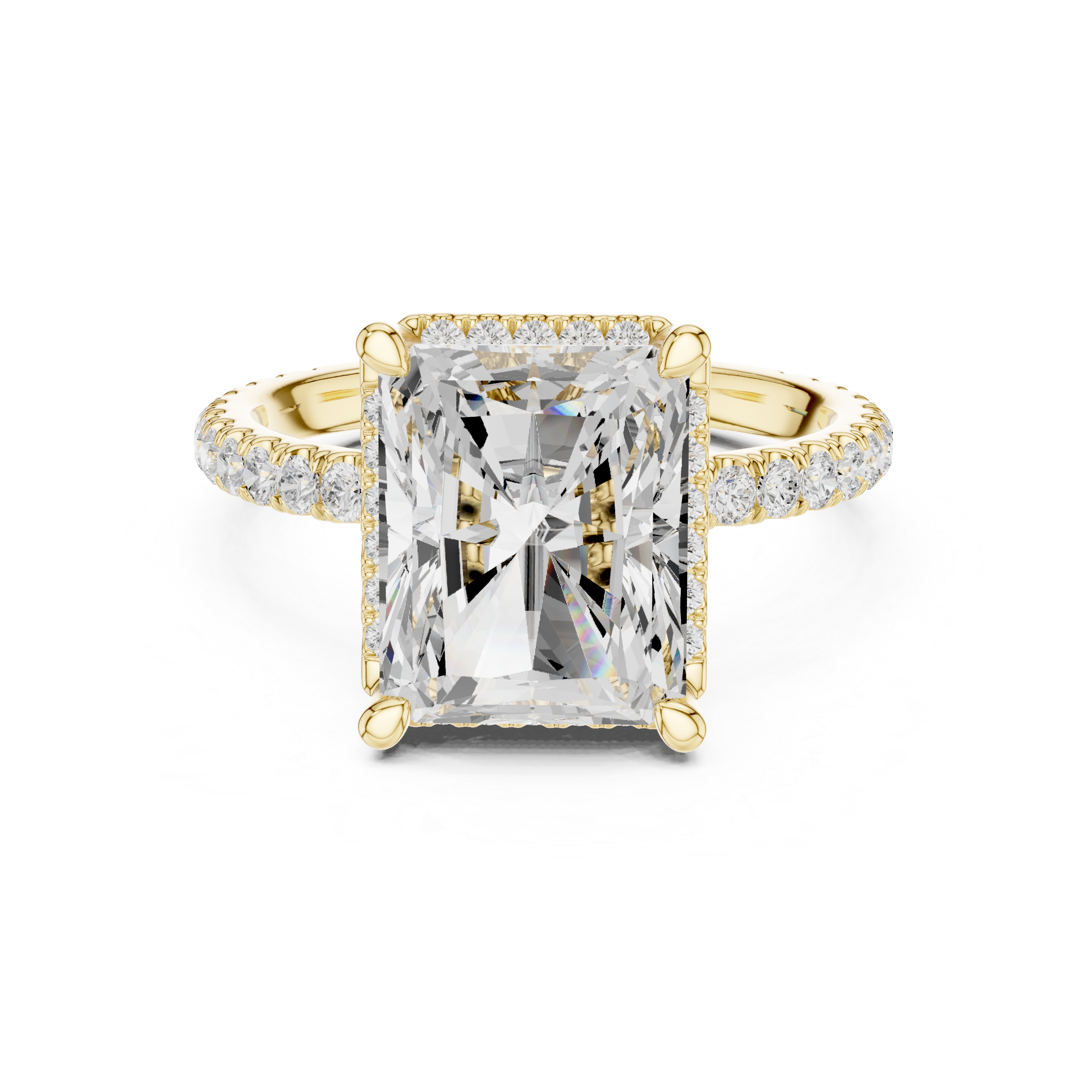 Elegant  accent diamond design