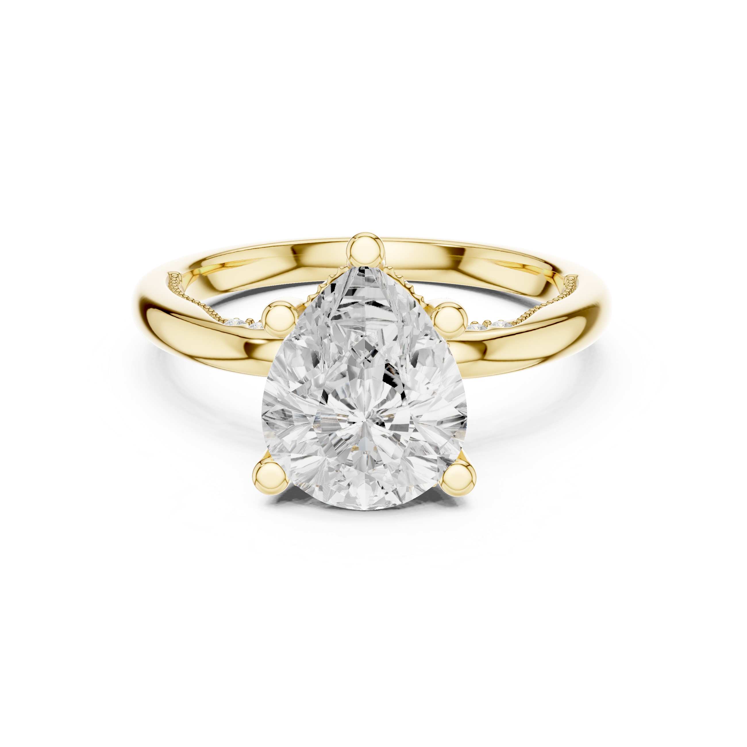 Elegant  accent diamond design