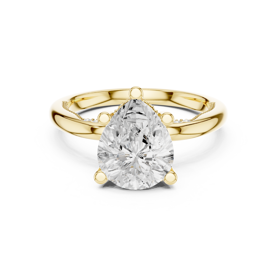 Elegant  accent diamond design