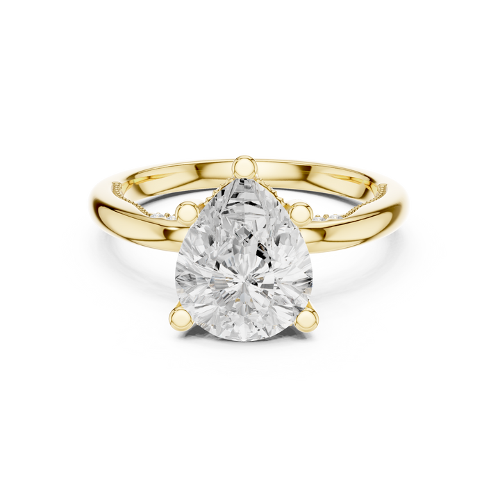 Elegant  accent diamond design