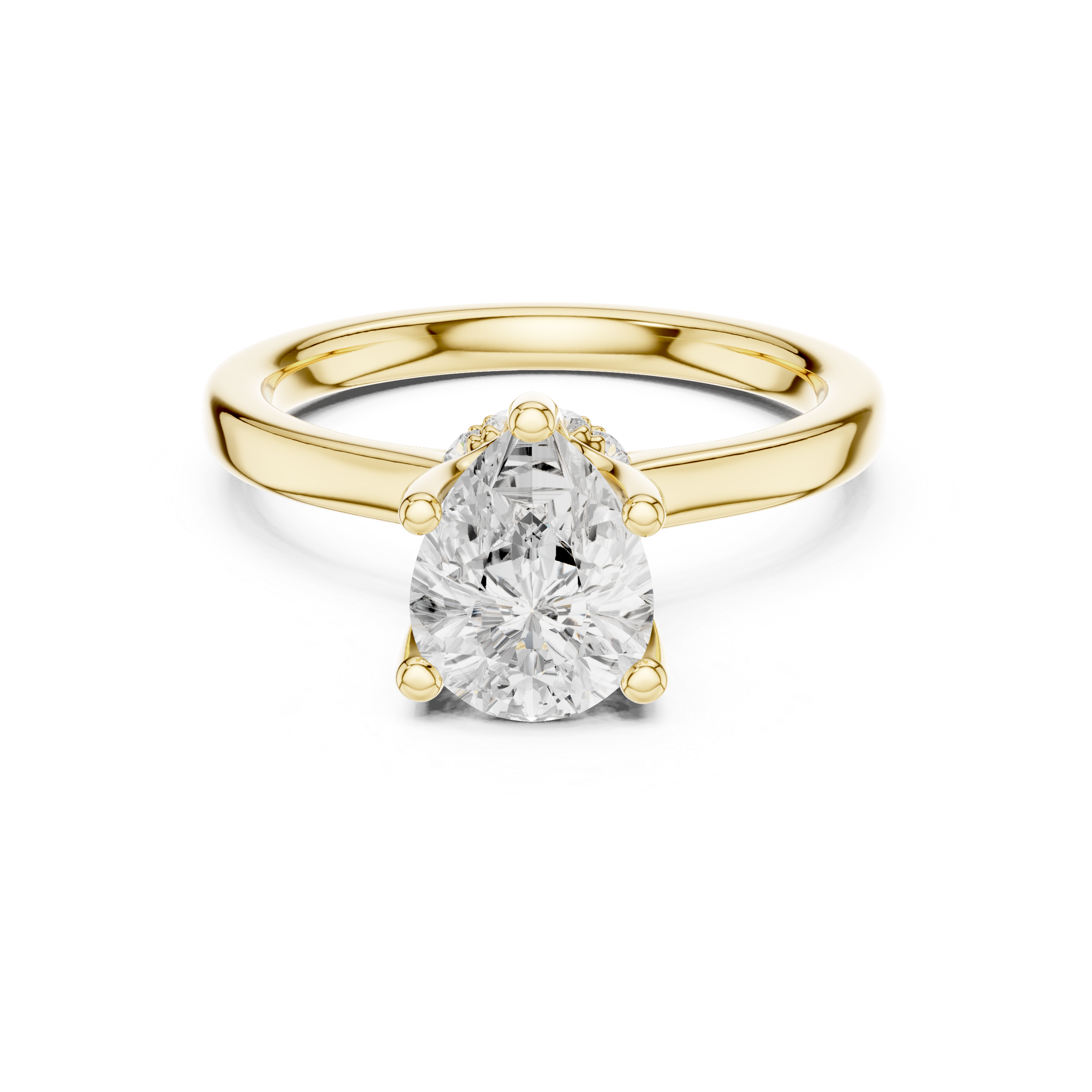 Elegant  accent diamond design