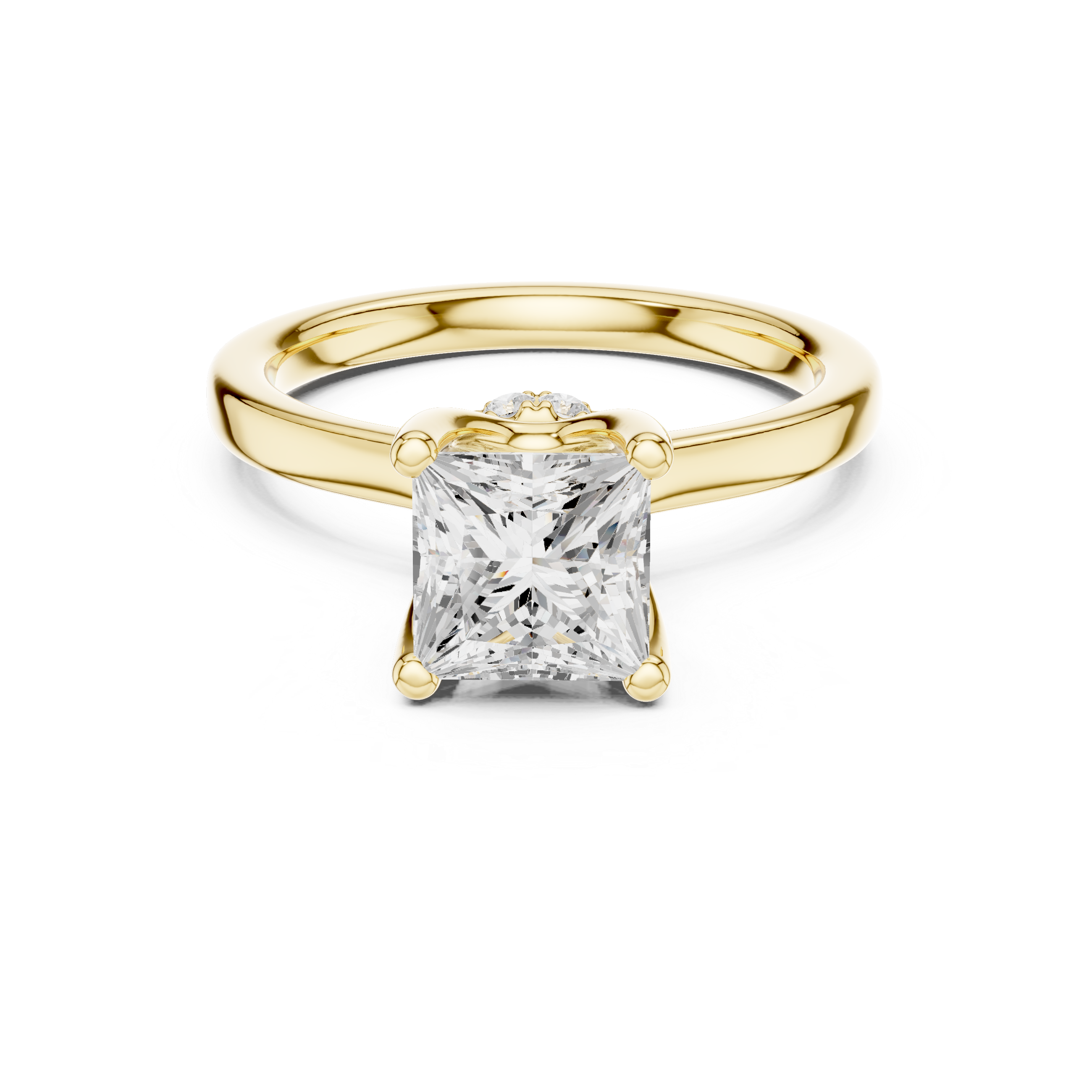 Elegant  accent diamond design