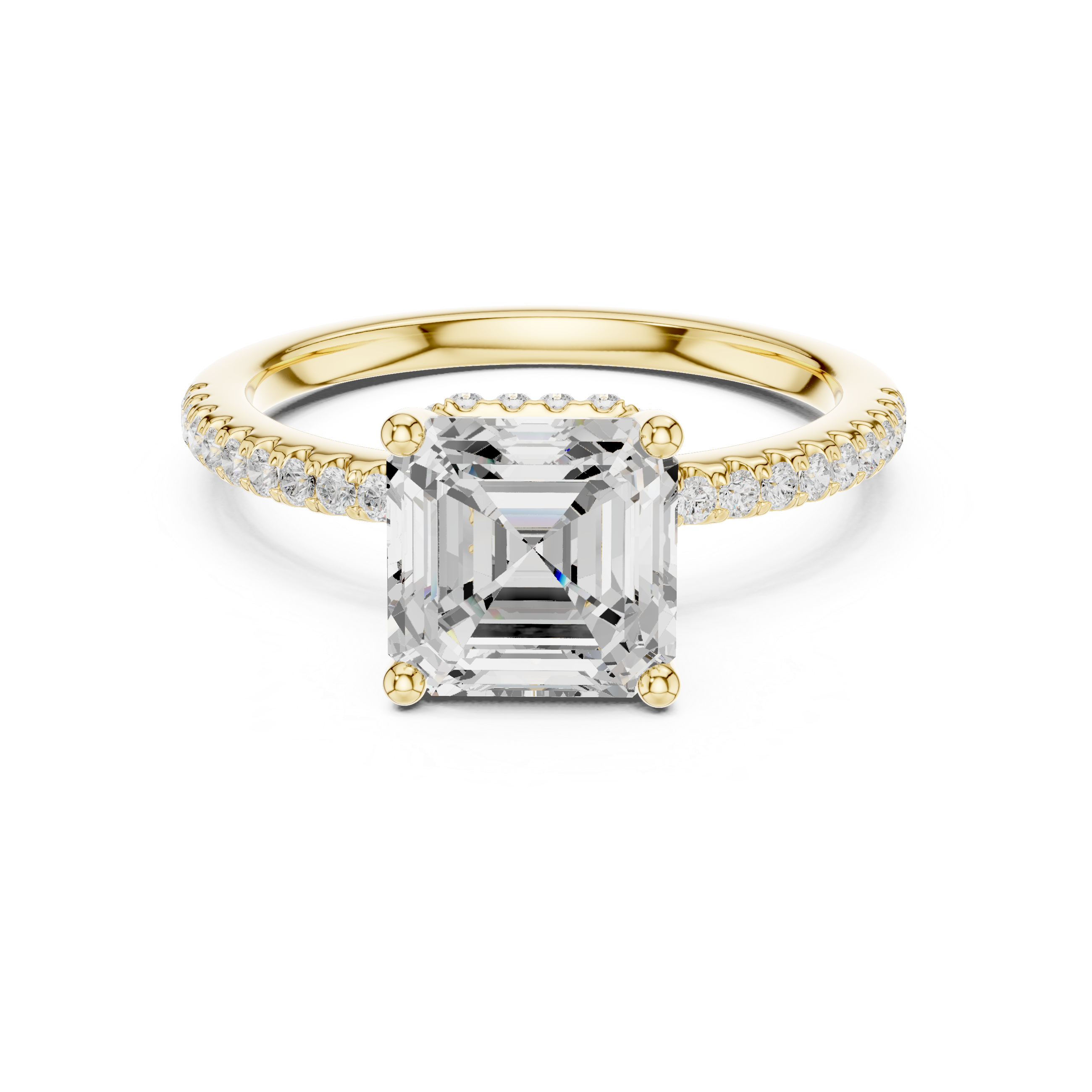 Elegant  accent diamond design