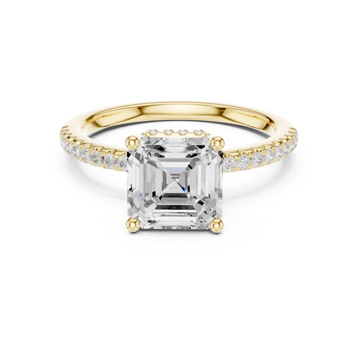 Elegant  accent diamond design