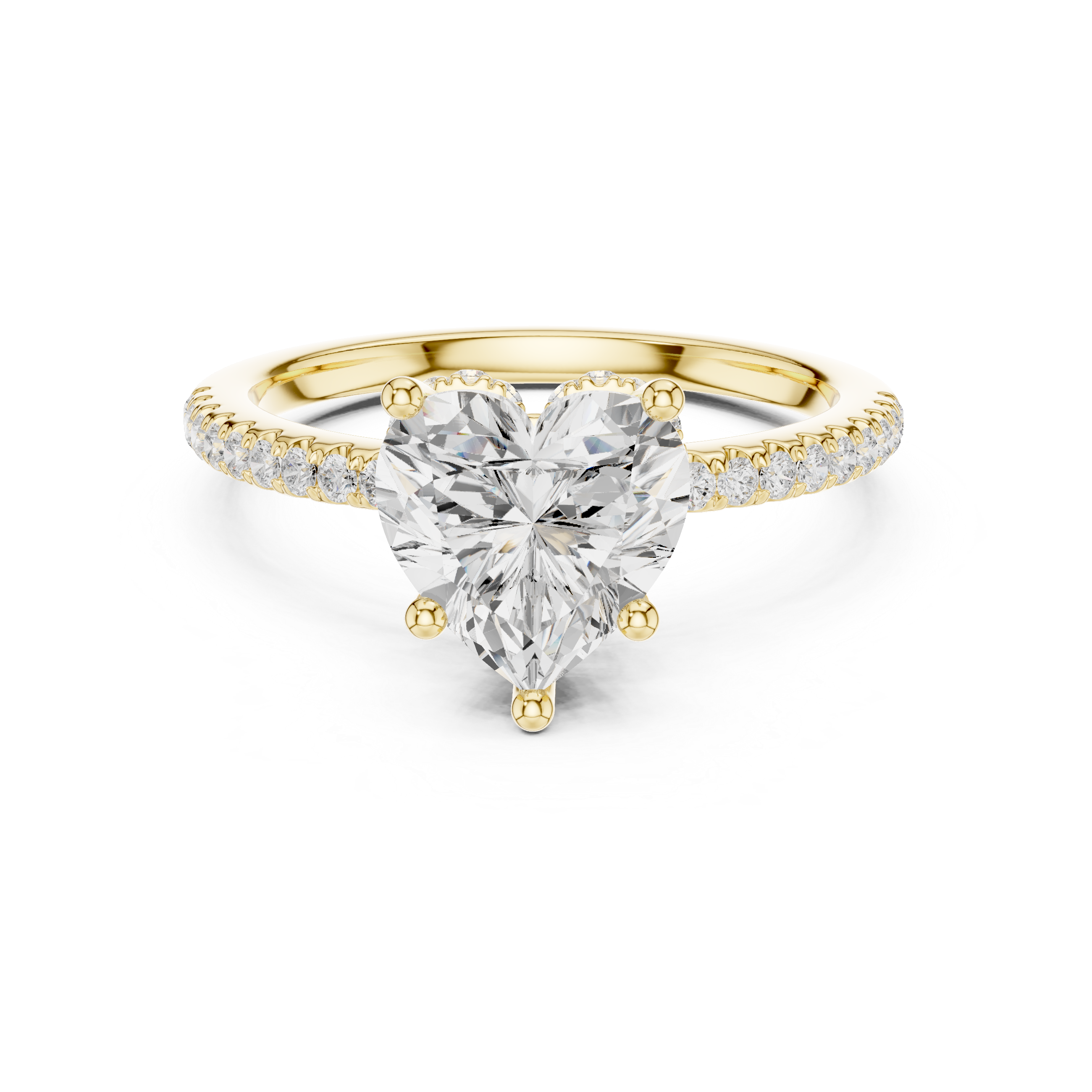 Elegant  accent diamond design