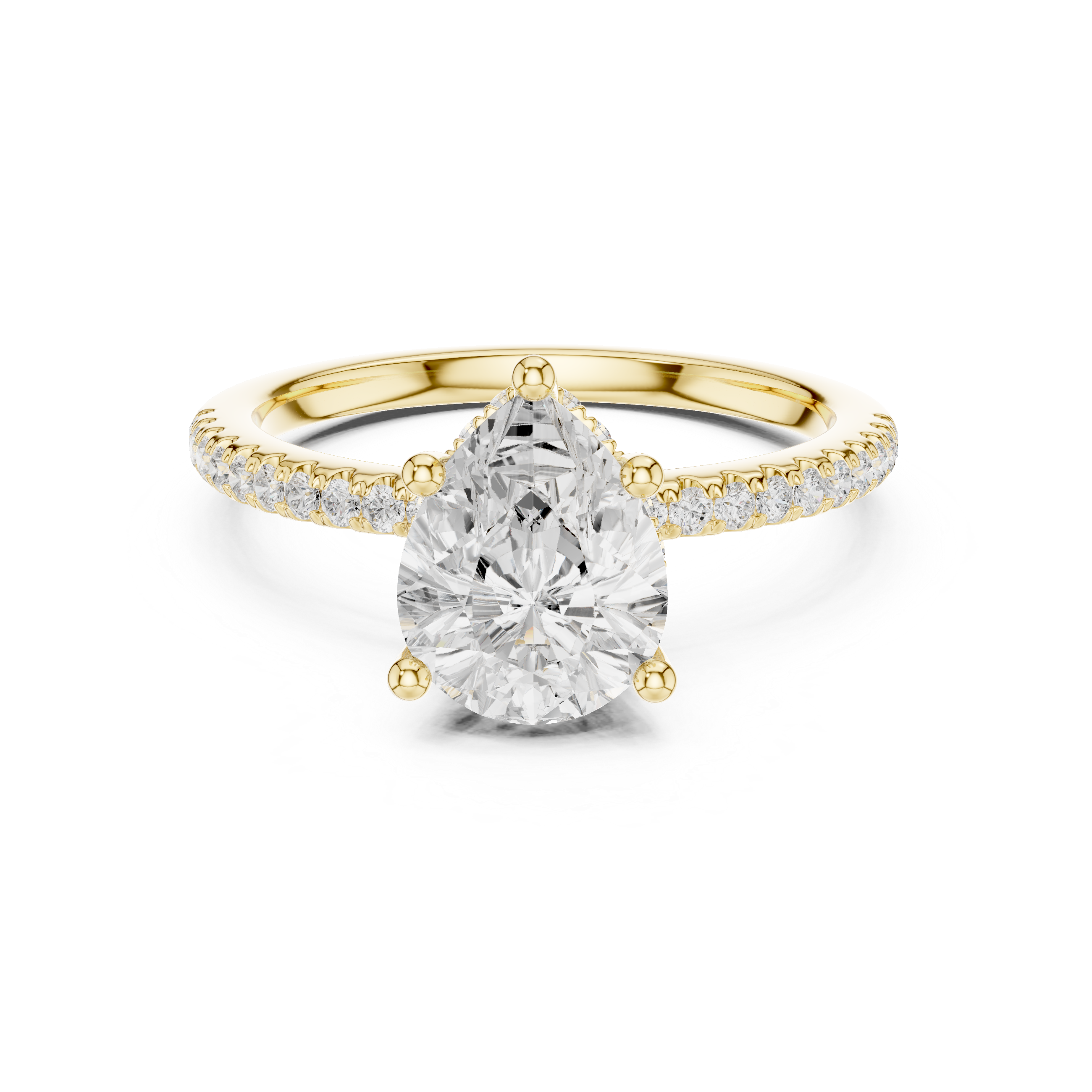 Elegant  accent diamond design