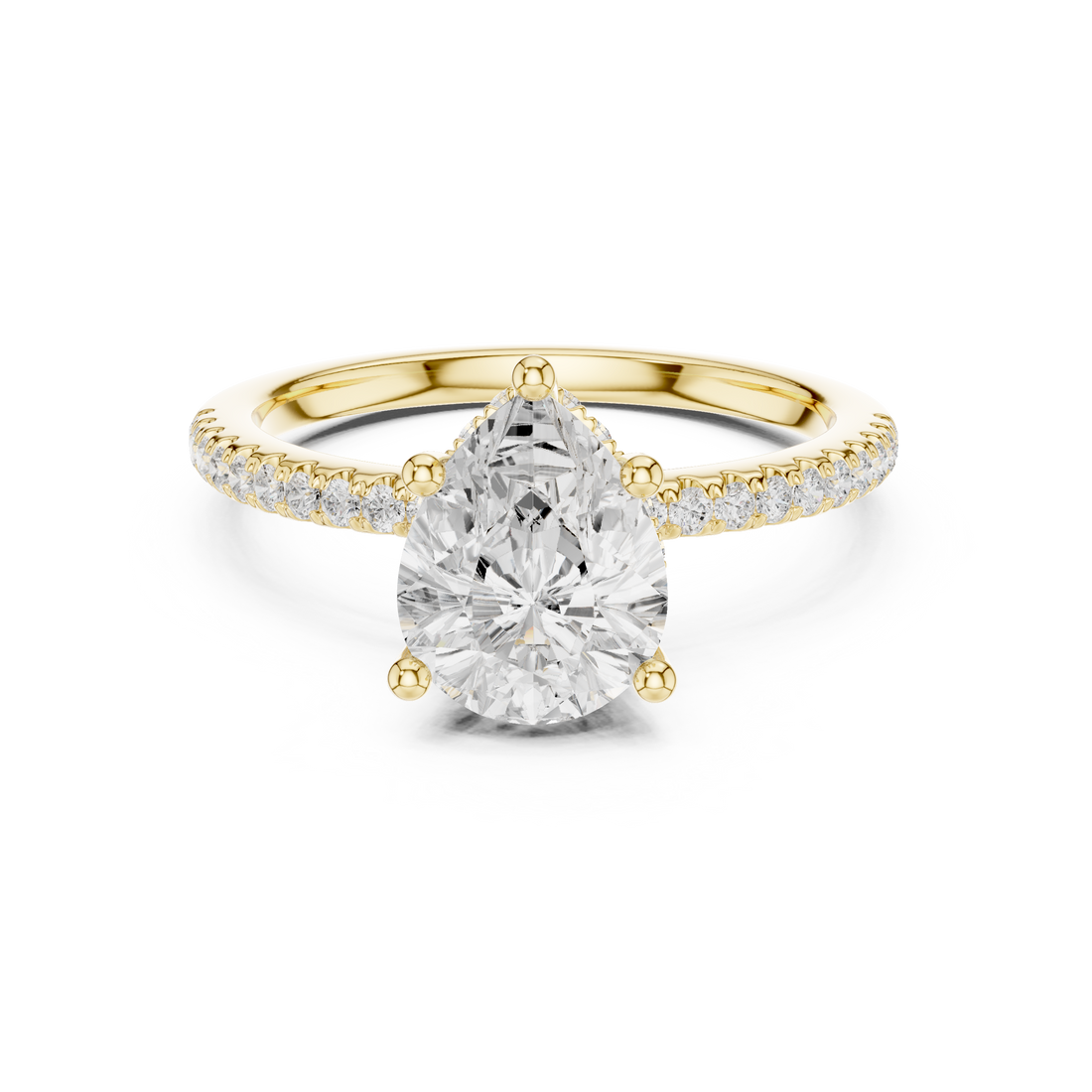 Elegant  accent diamond design