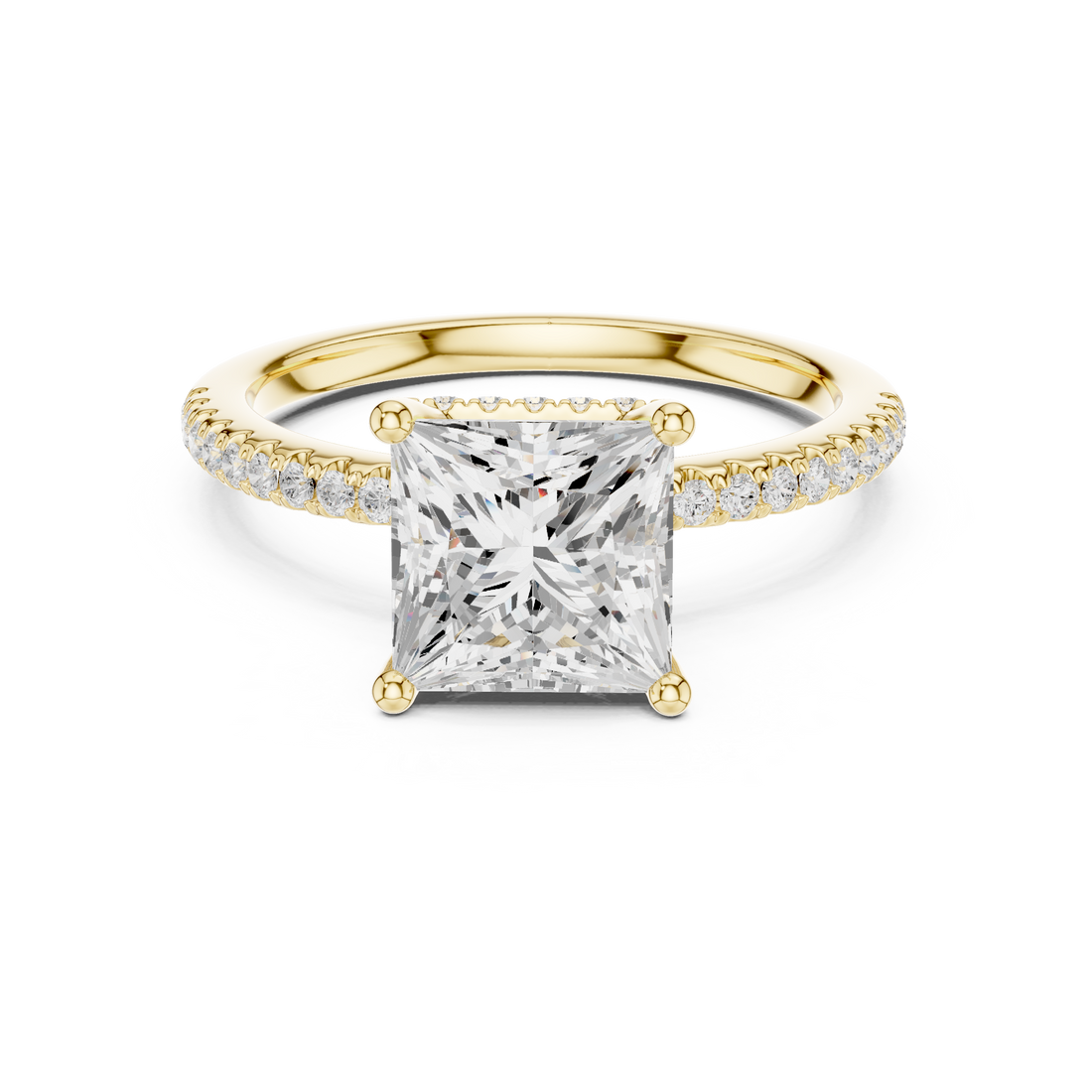 Elegant  accent diamond design