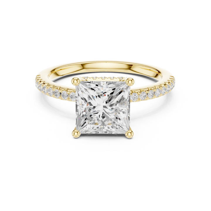 Elegant  accent diamond design