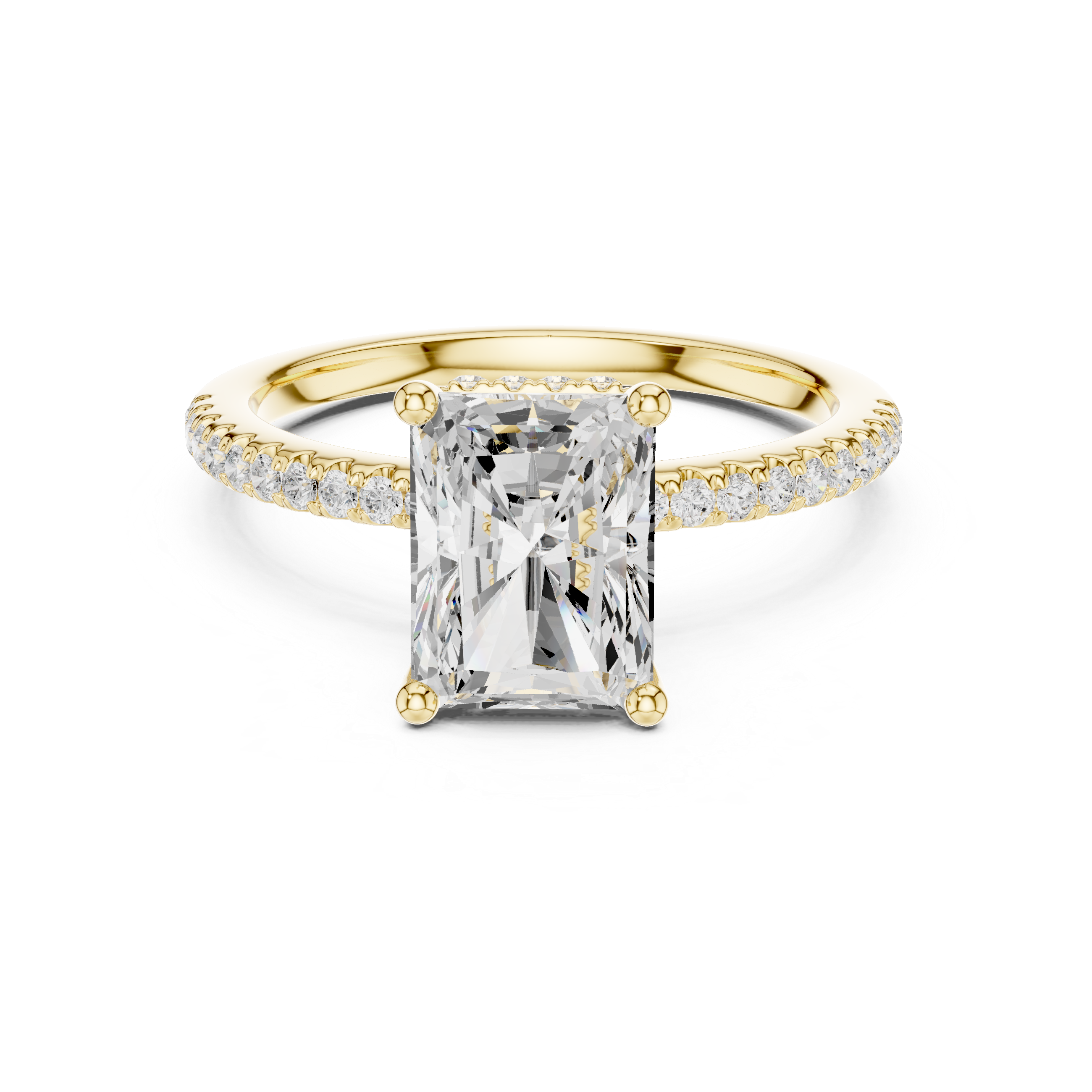 Elegant  accent diamond design