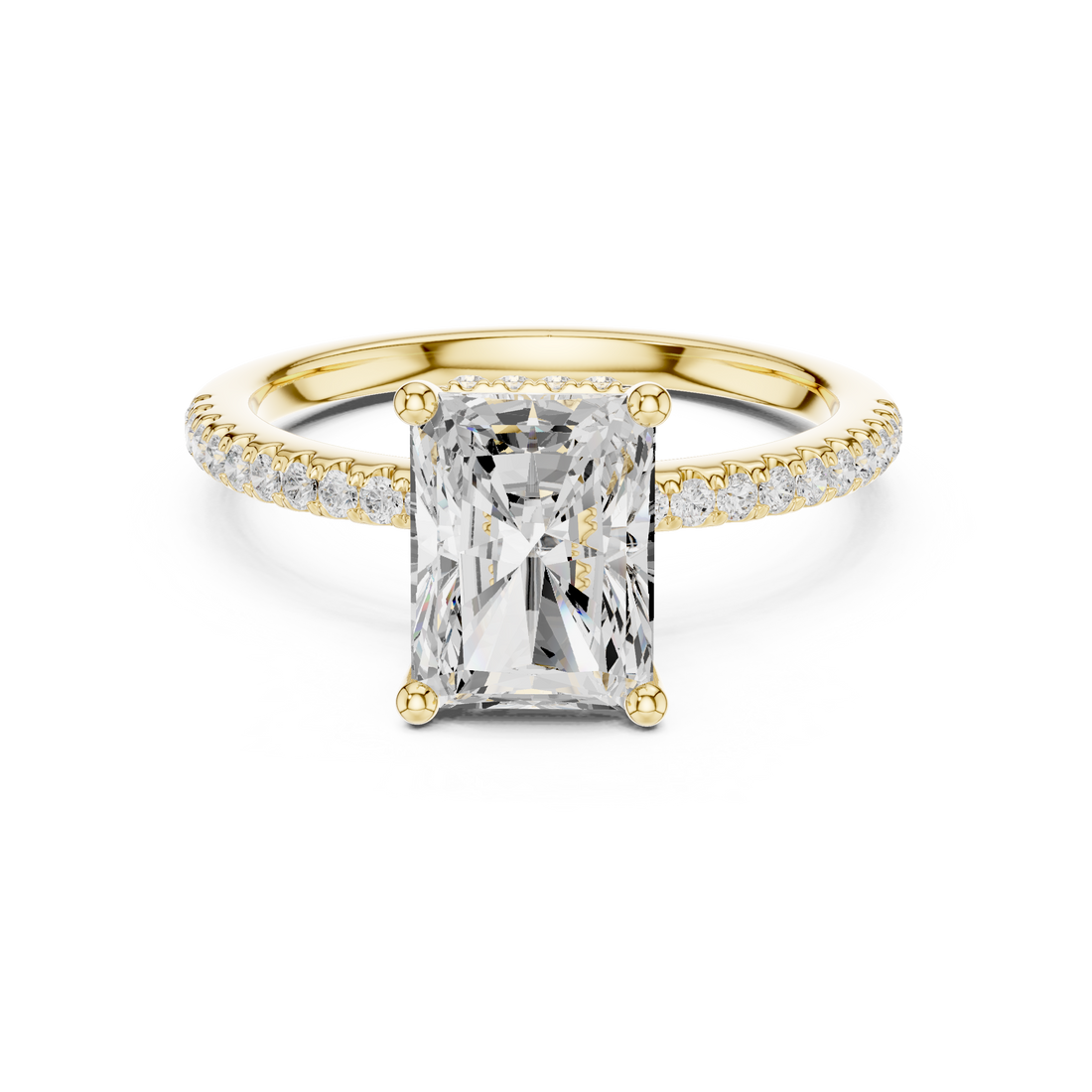 Elegant  accent diamond design