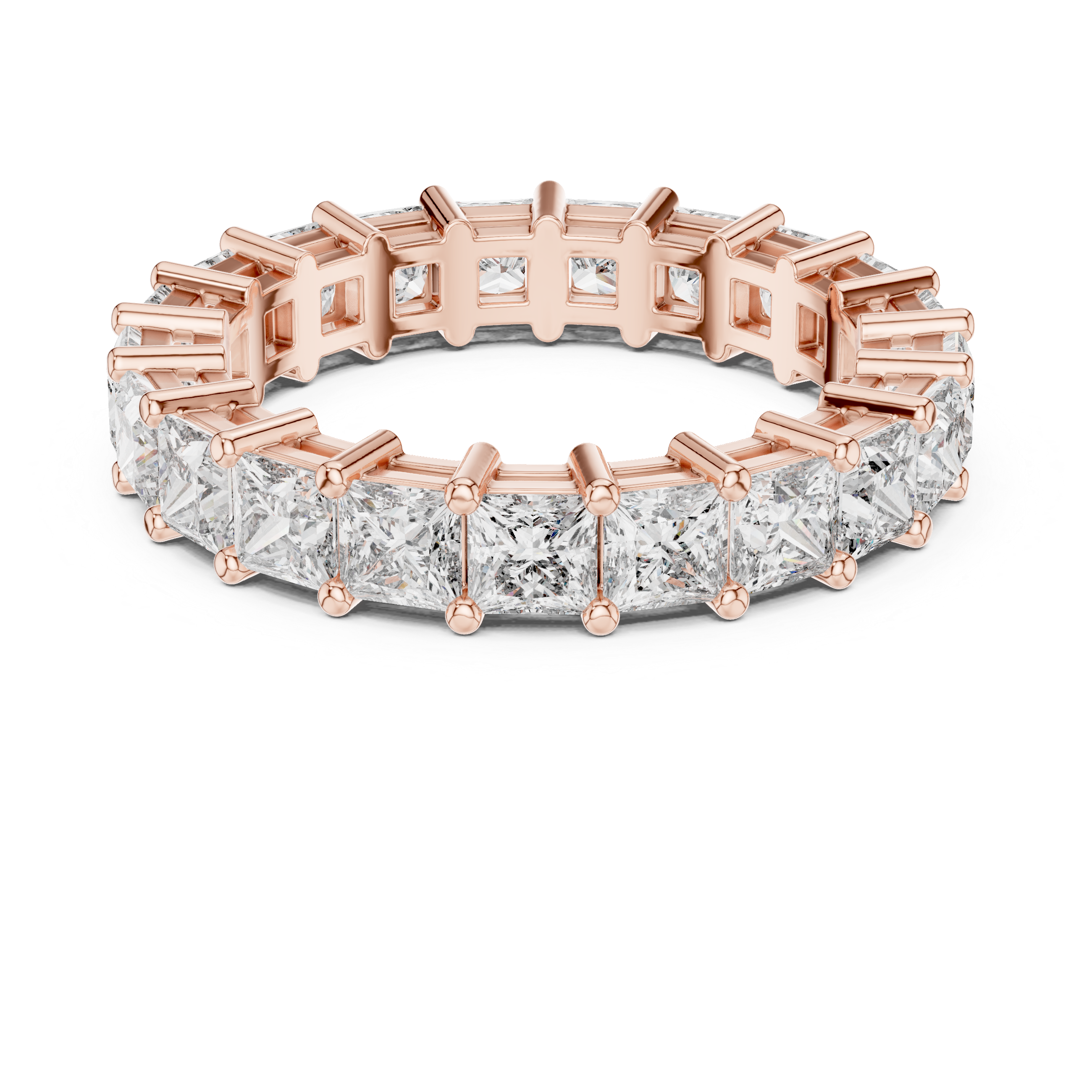 Princess Cut Diamond Eternity Band Ring