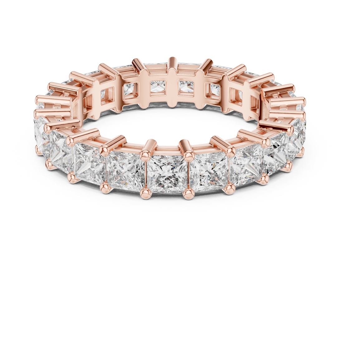 Princess Cut Diamond Eternity Band Ring