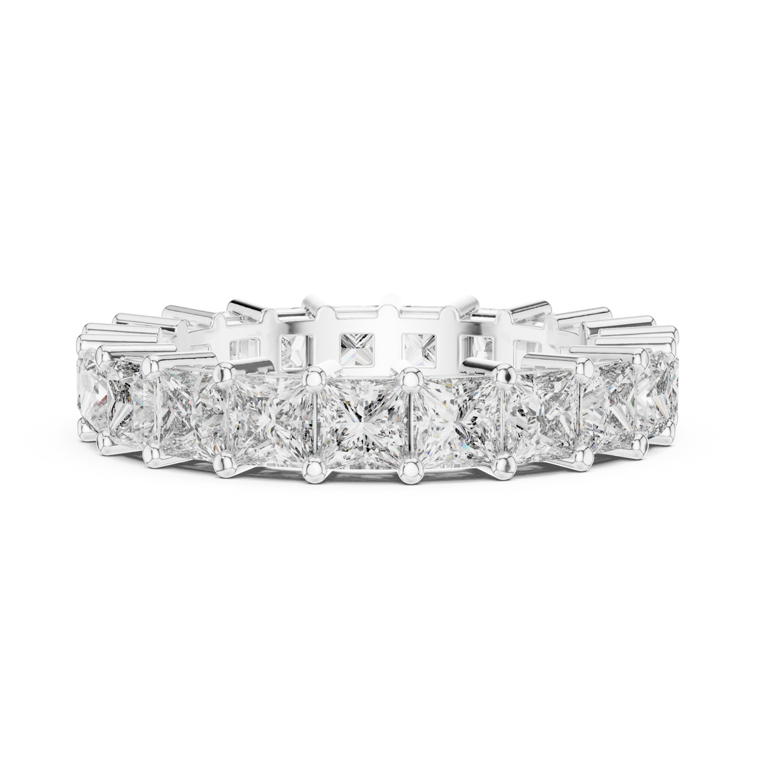 Princess Cut Diamond Eternity Band Ring