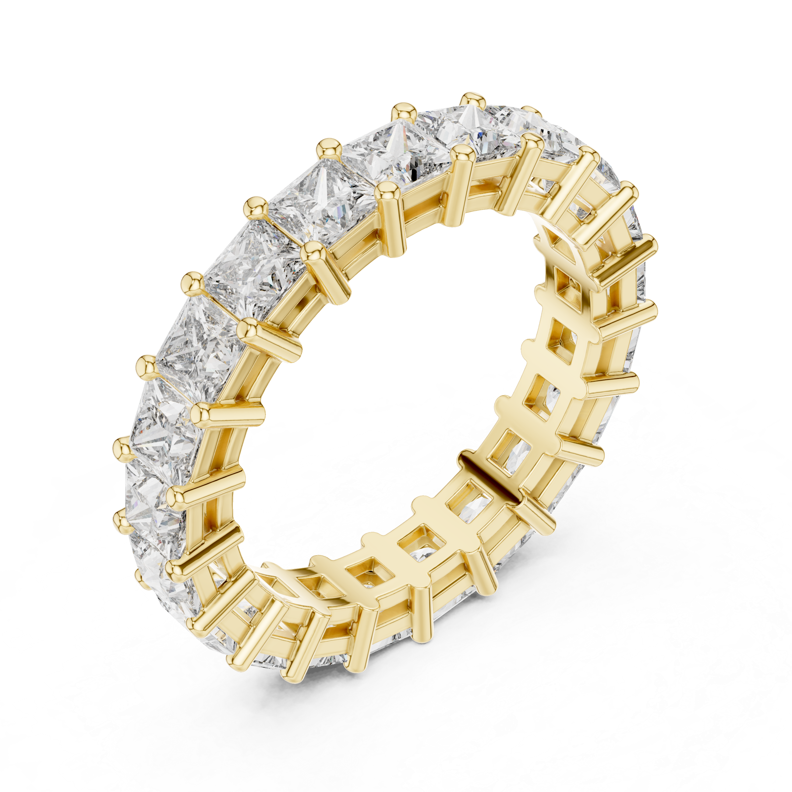Princess Cut Diamond Eternity Band Ring