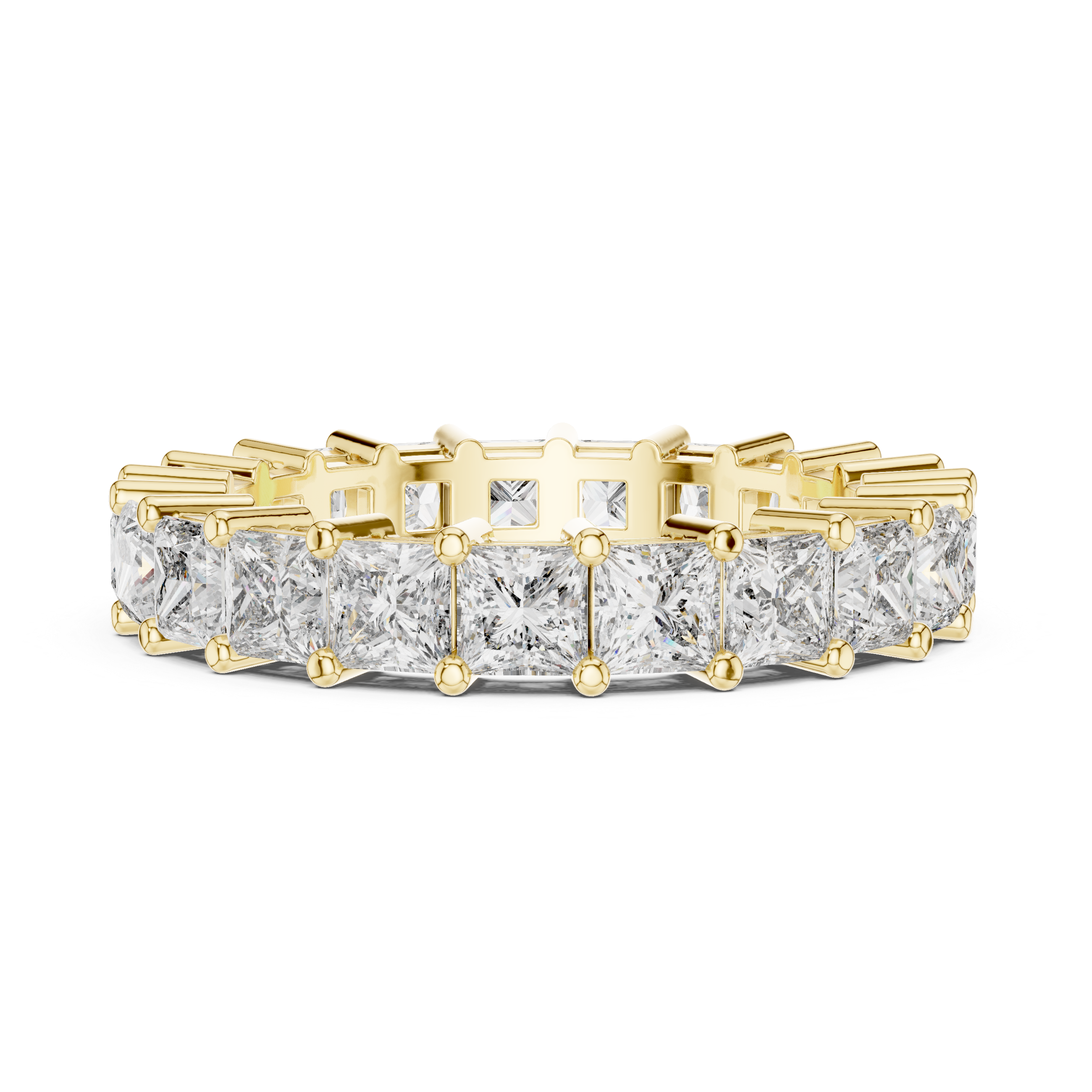 Princess Cut Diamond Eternity Band Ring