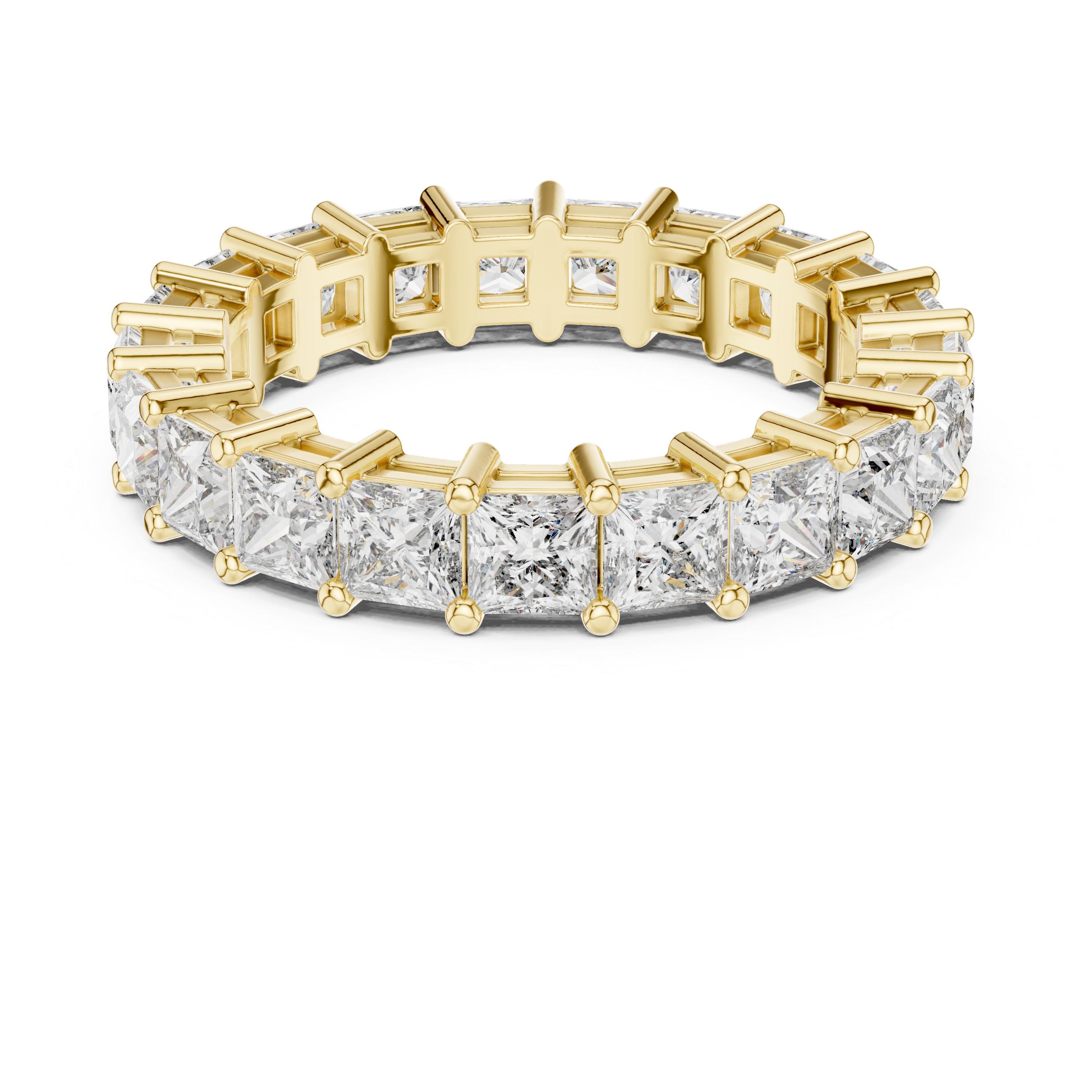 Princess Cut Diamond Eternity Band Ring