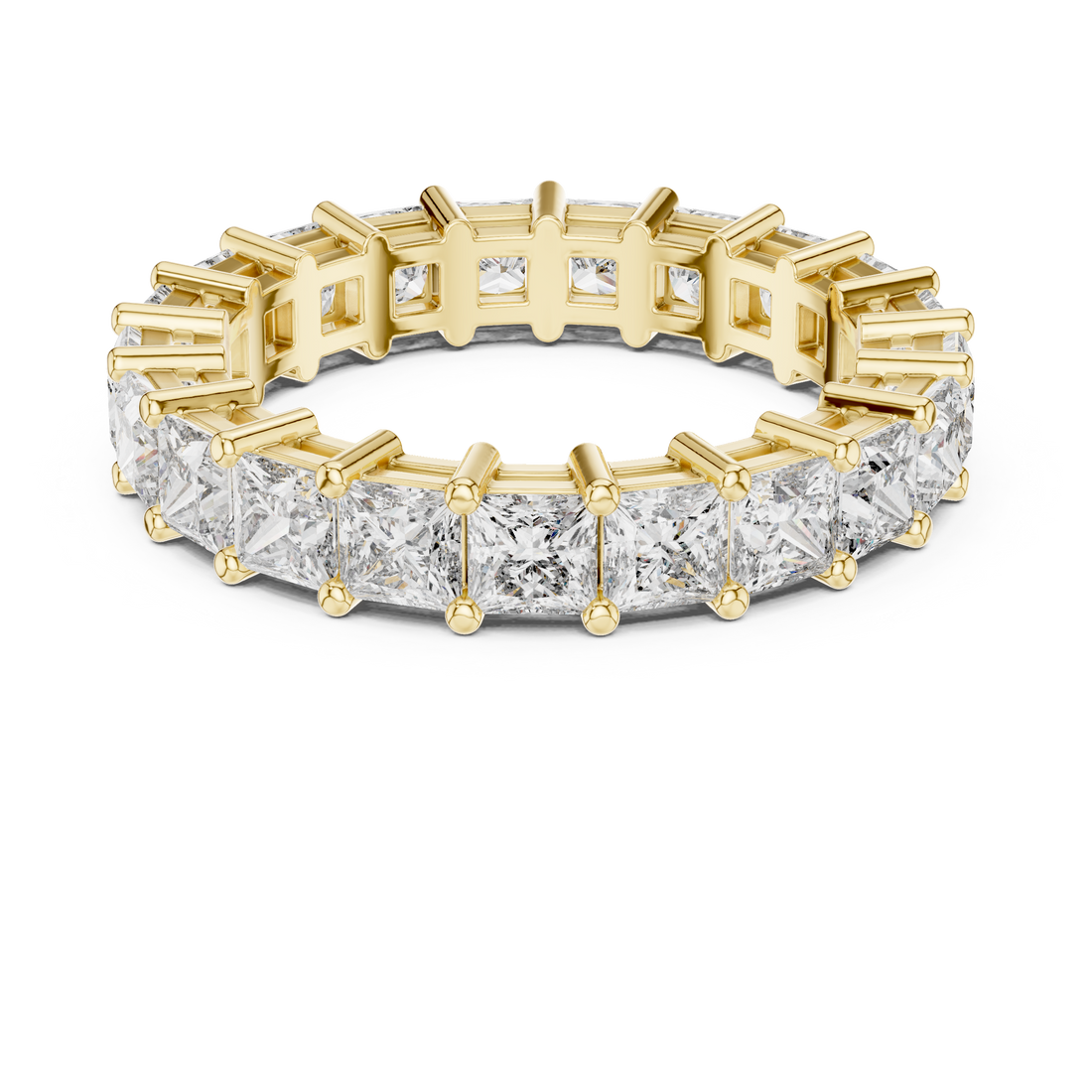 Princess Cut Diamond Eternity Band Ring