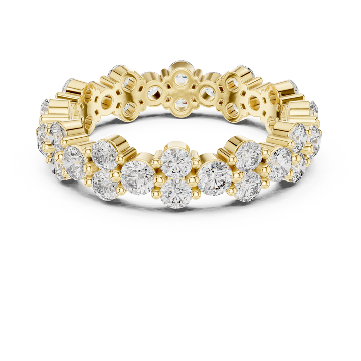 Round Diamond Eternity Band Ring