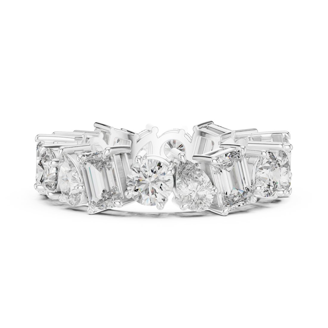 Tiny charm bracelet with lightweight links.