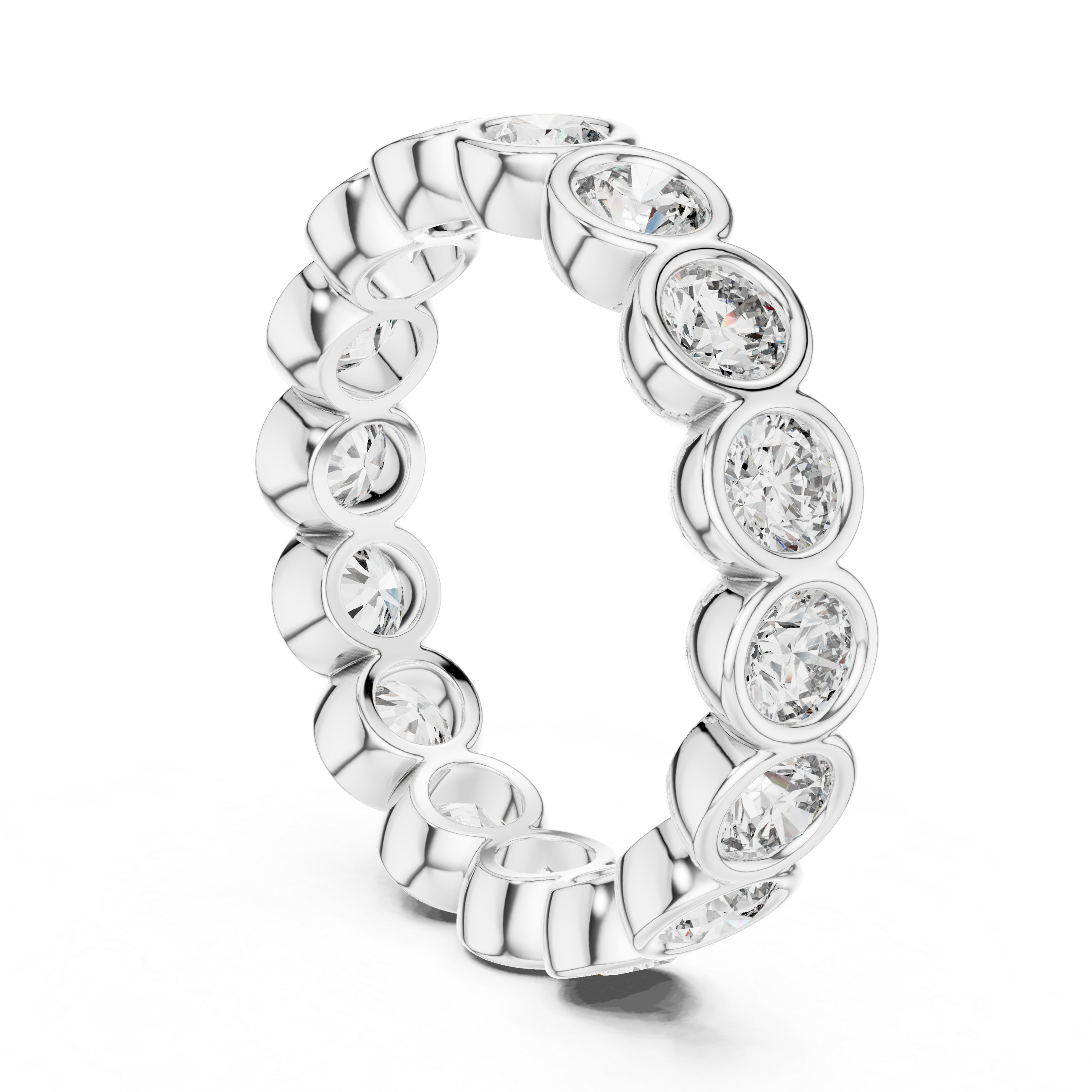 Elegant gemstone cuff bracelet with shine.