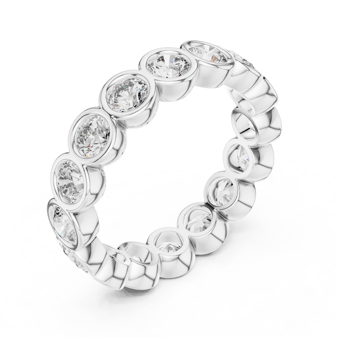 Double hoop earrings with layered design.