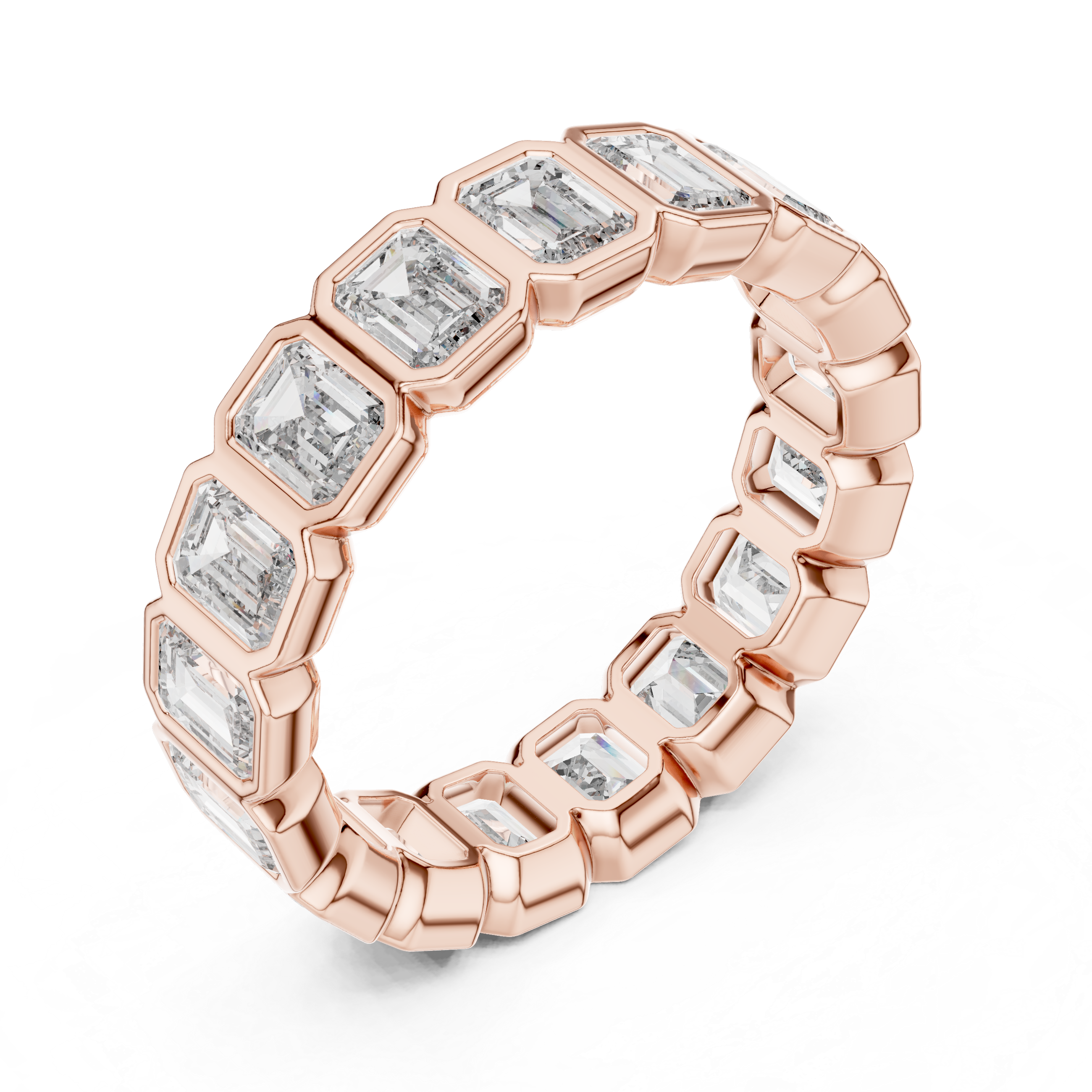 Slim cuff bracelet with polished edges.