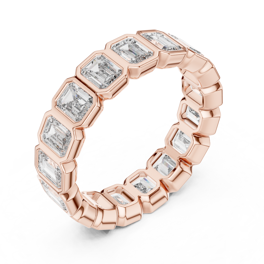 Slim cuff bracelet with polished edges.