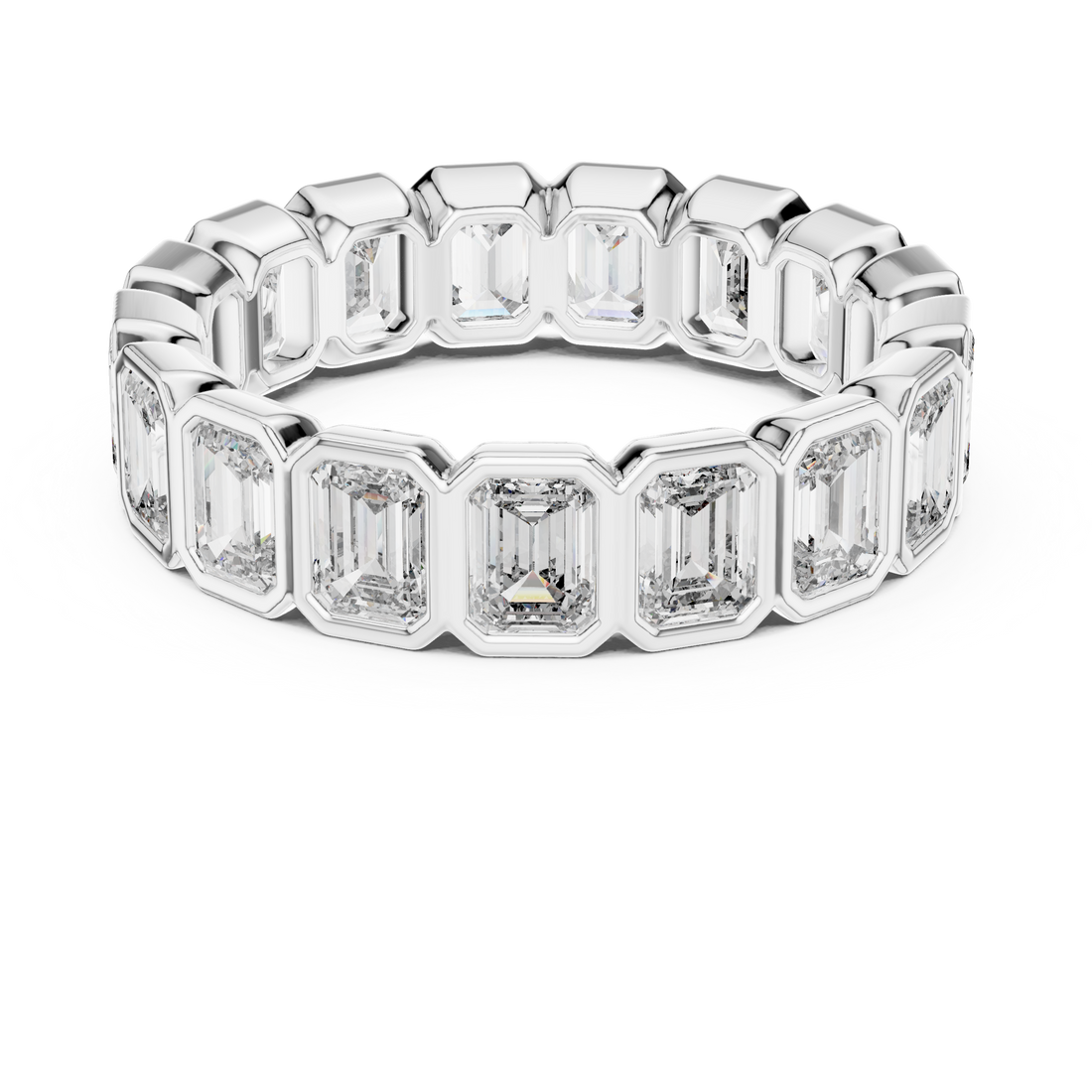 Elegant crystal earrings with sparkling shine.