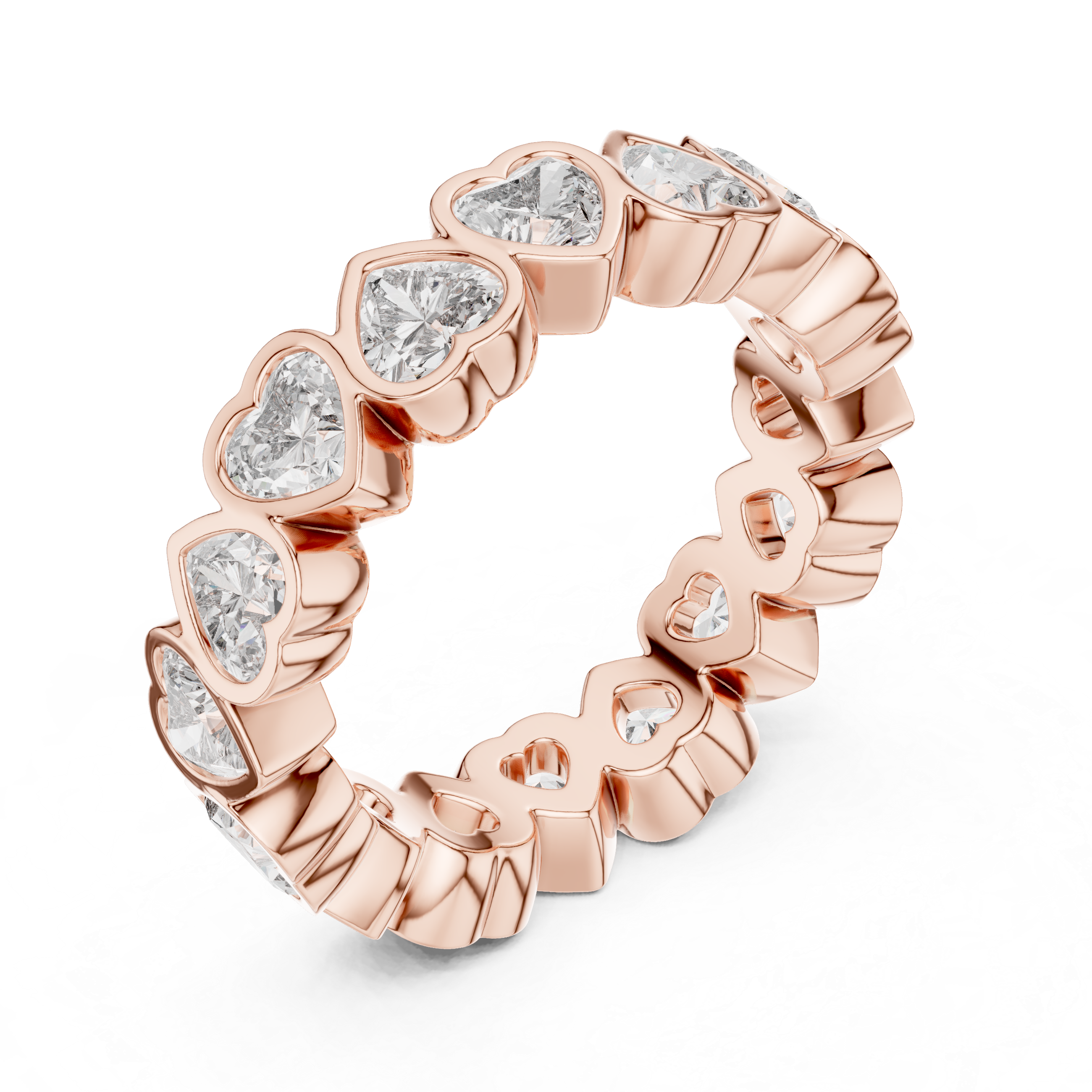 Elegant stud earrings with polished finish.