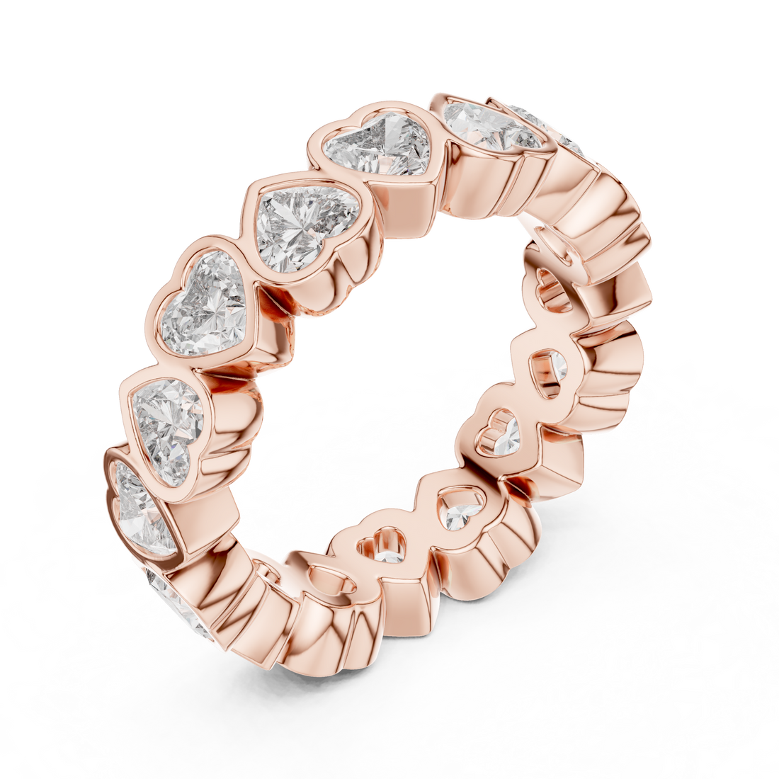Elegant stud earrings with polished finish.