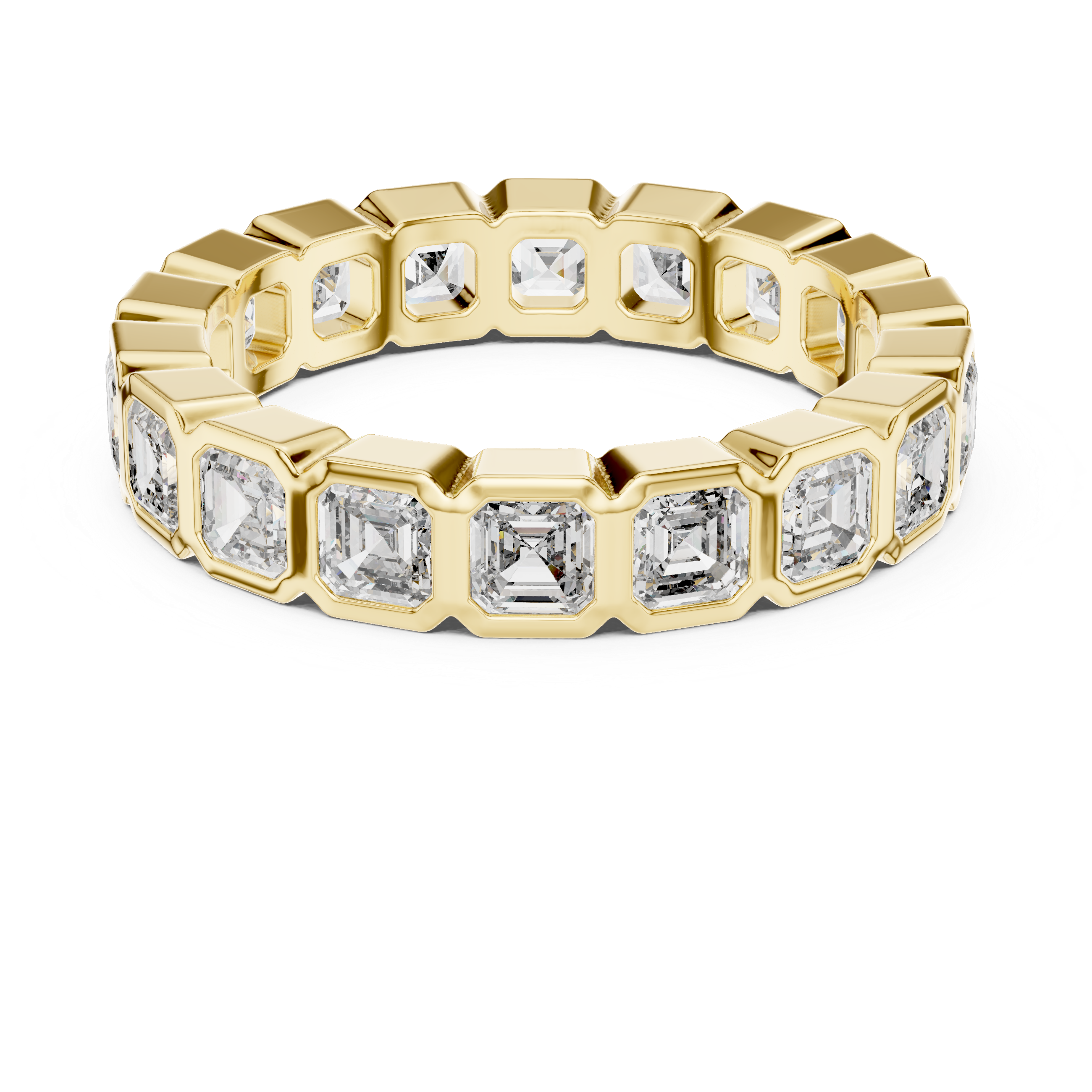 Oval-cut diamond ring with sleek modern band.