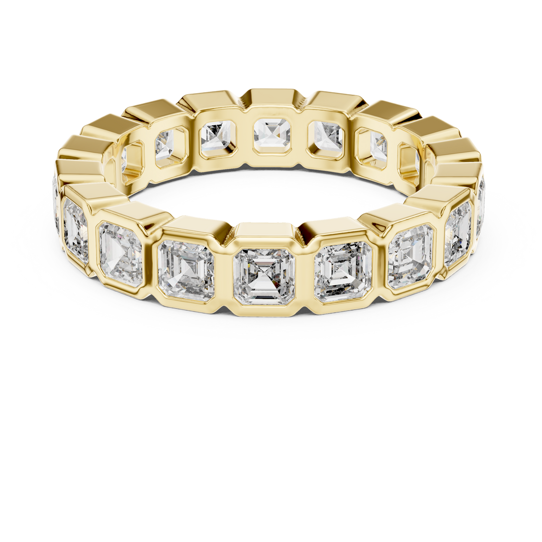 Oval-cut diamond ring with sleek modern band.