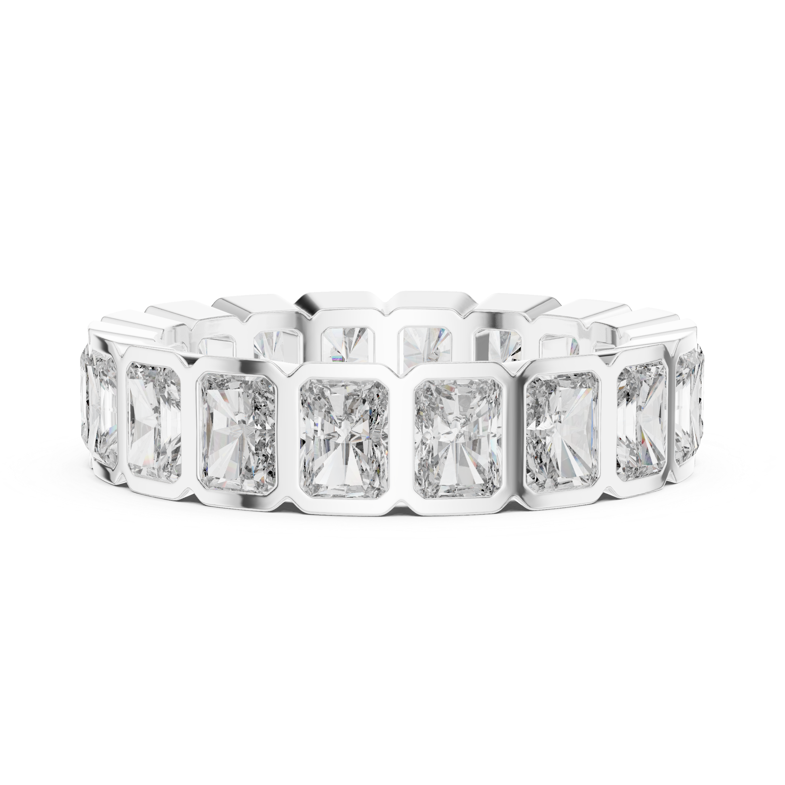 Rope chain bracelet with twisted texture.