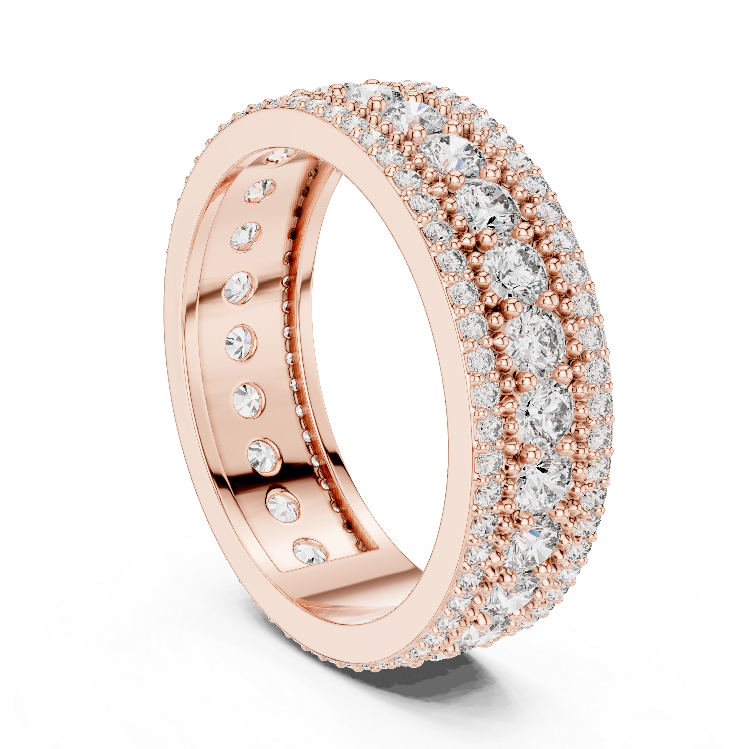 Tiny diamond nose stud for daily wear.