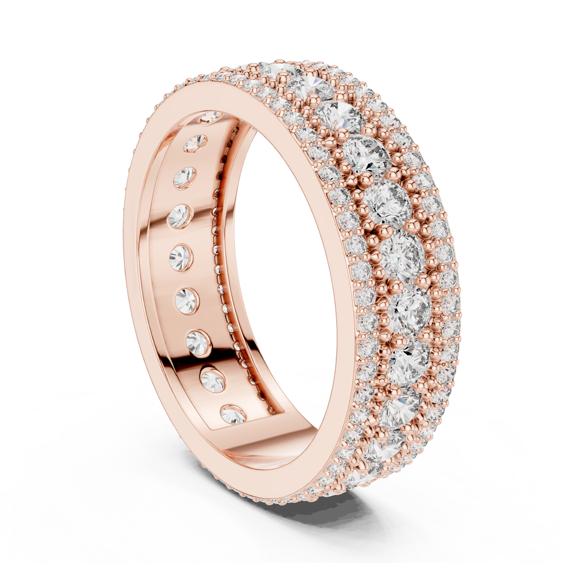 Tiny diamond nose stud for daily wear.